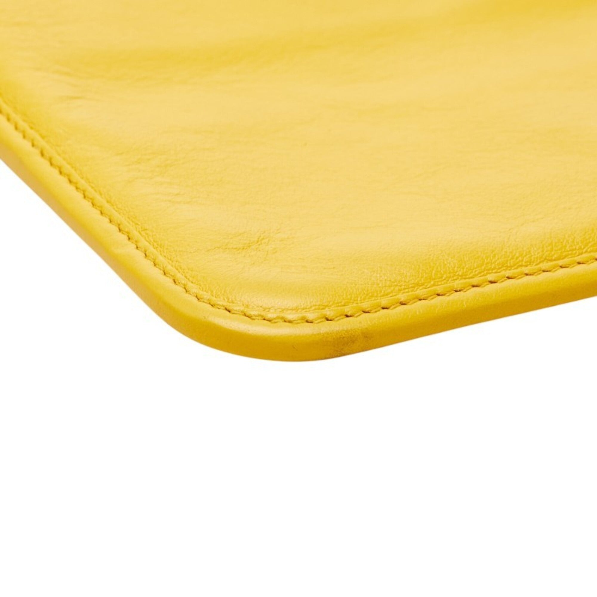 Loewe Yellow Leather Shoulder Bag (Pre-Owned)