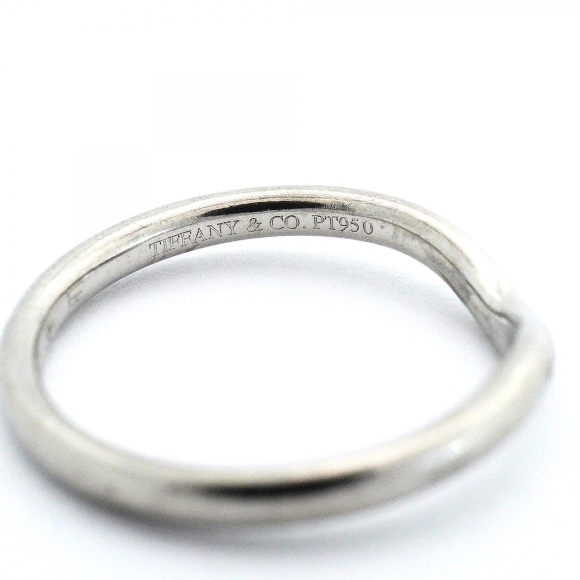 Tiffany Platinum 950 Band Ring (Pre-Owned)
