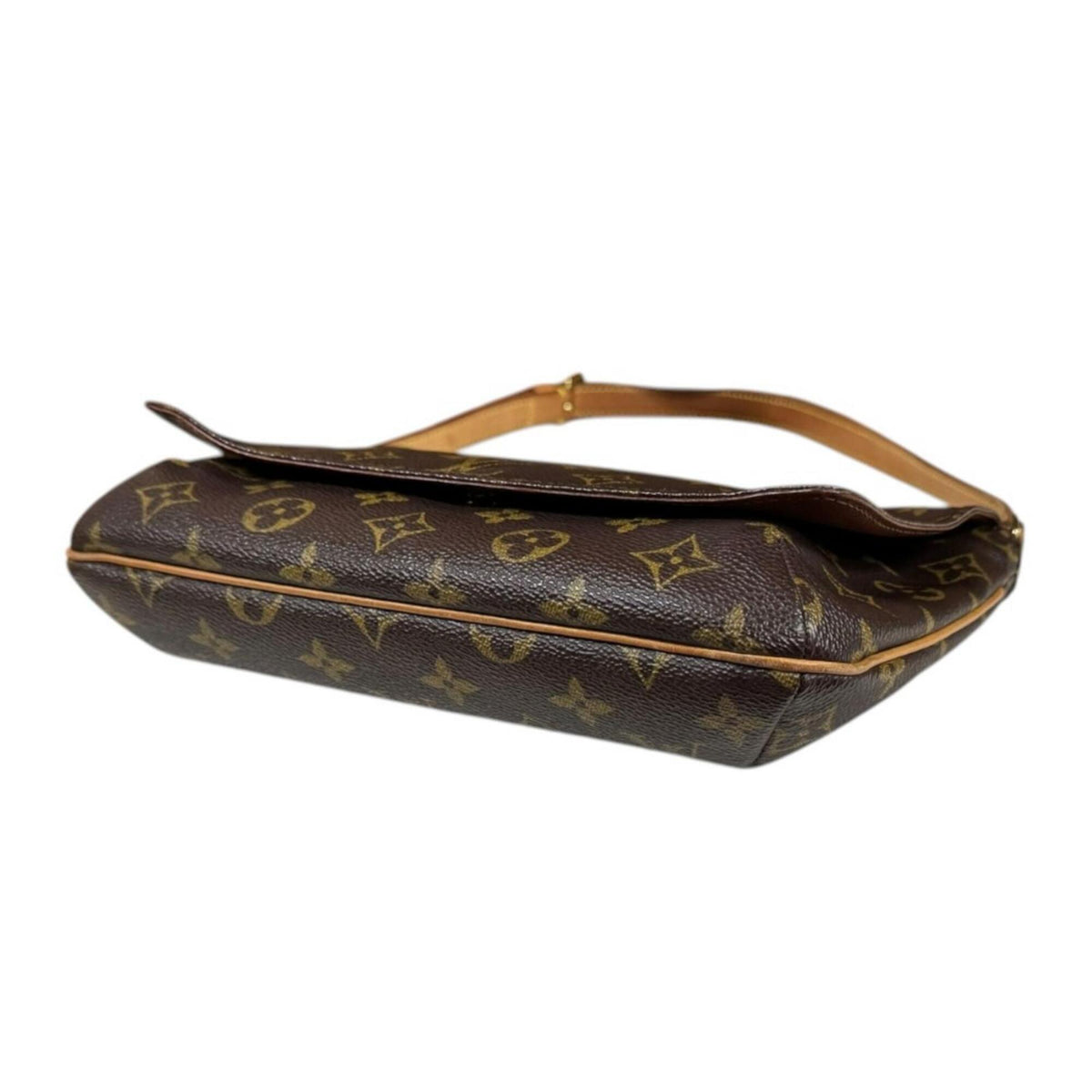 Louis Vuitton Brown Monogram Canvas Shoulder Bag (Pre-Owned)