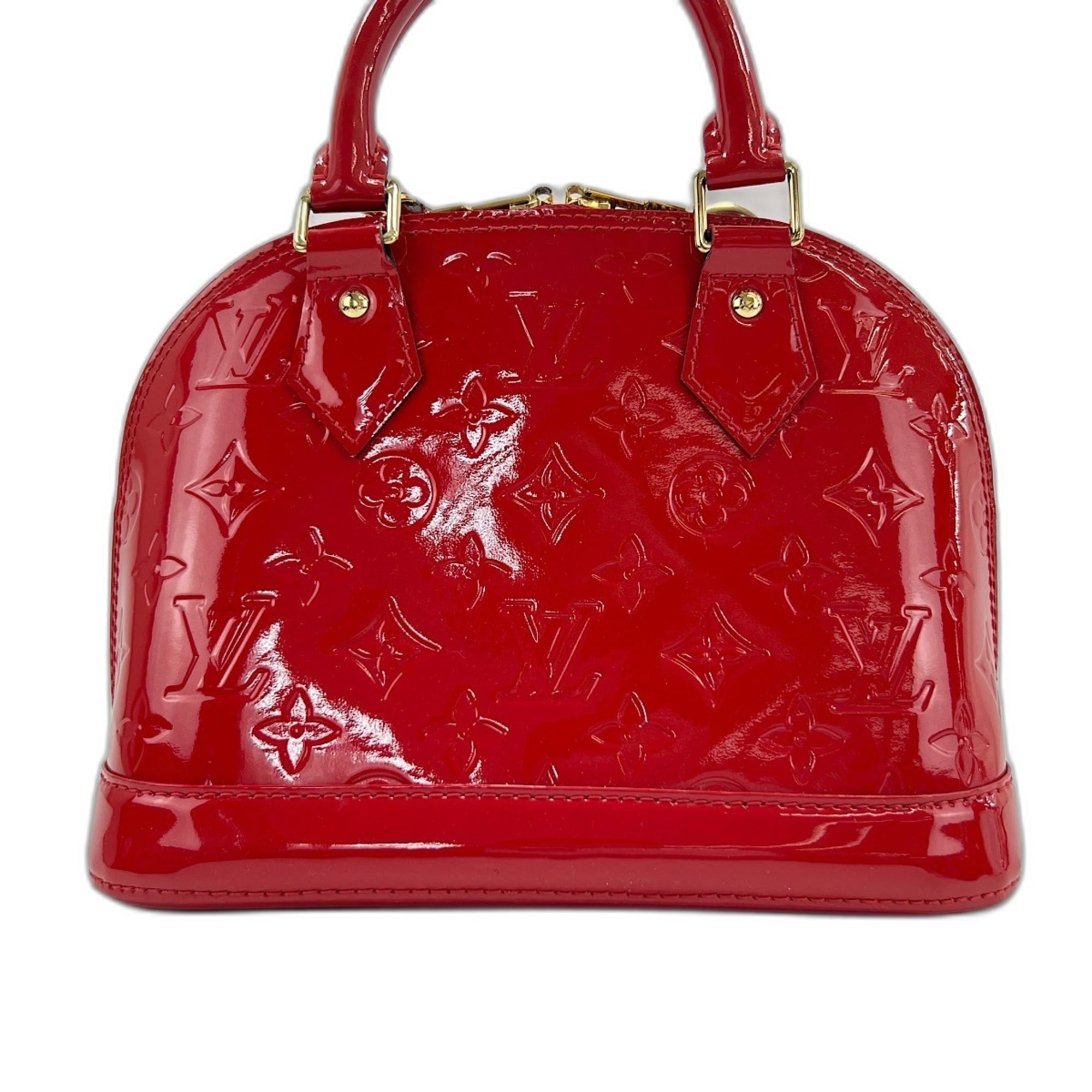 Louis Vuitton Red Color Handbag (Pre-Owned)