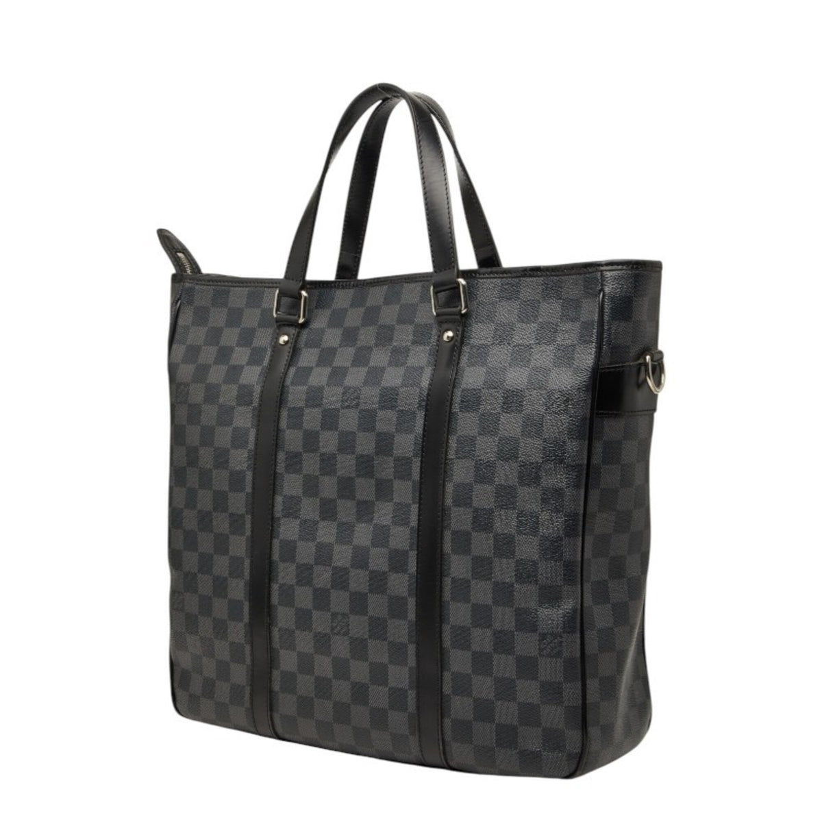 Louis Vuitton Damier Graphite Black Gray Pvc Leather Shoulder Bag (Pre-Owned)