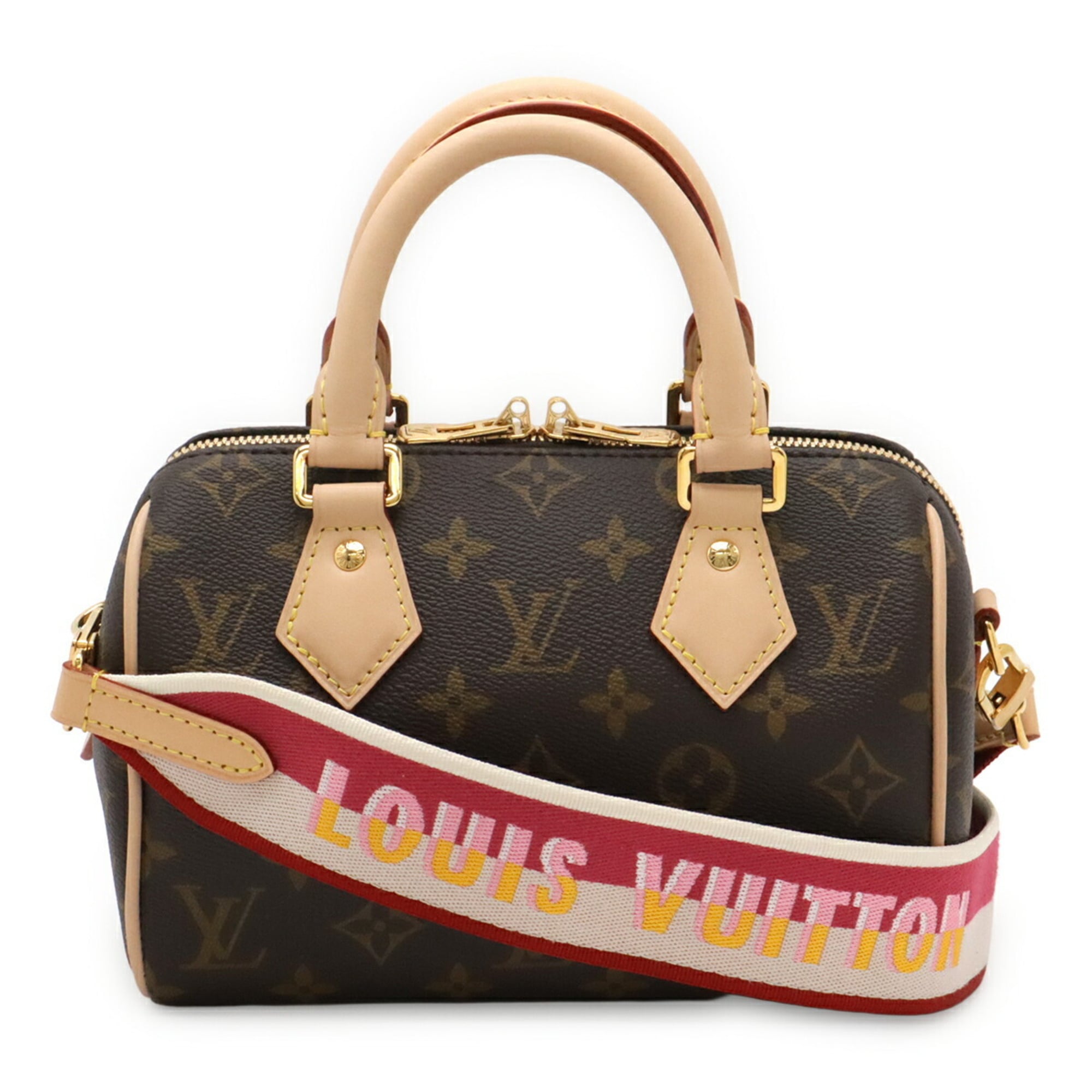 Louis Vuitton Brown Monogram Canvas Handbag Shoulder Bag (Pre-Owned)