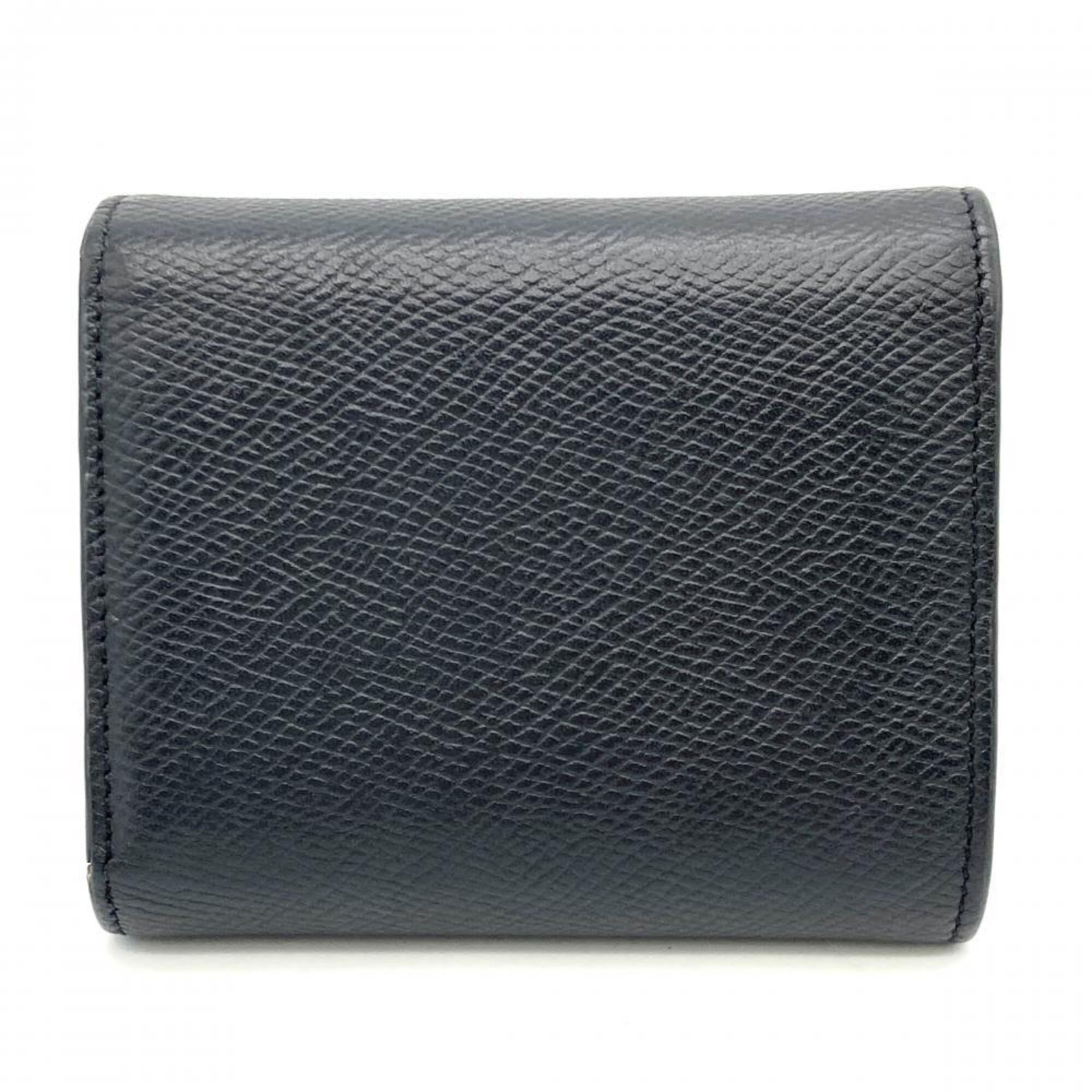 Celine Black Leather Wallet (Tri-Fold) (Pre-Owned)