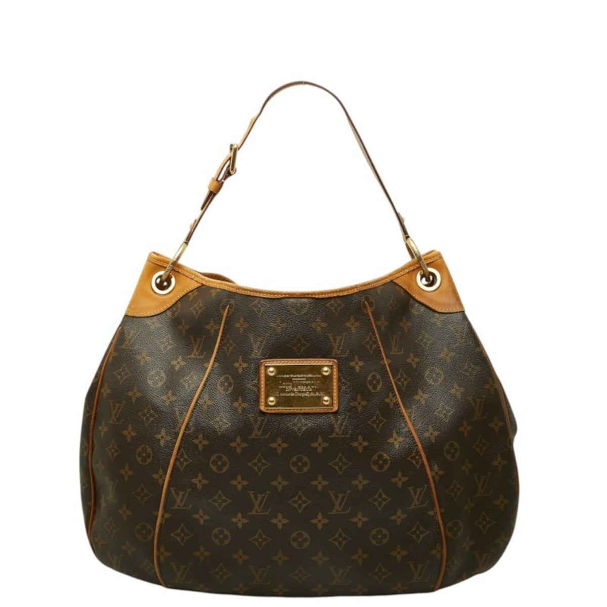 Louis Vuitton Monogram Brown Pvc Leather Handbag Shoulder Bag (Pre-Owned)