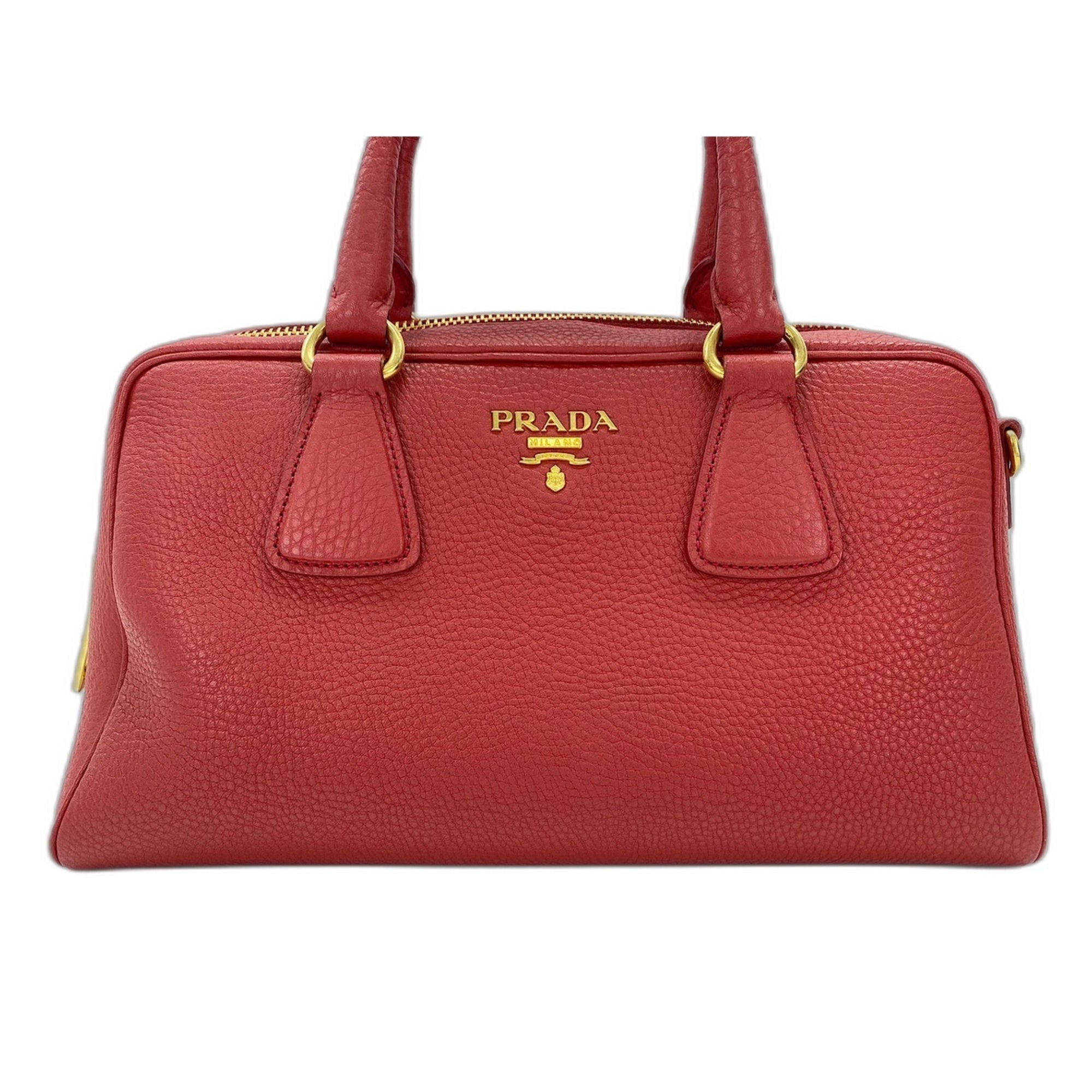 Prada Red Color Tote Bag (Pre-Owned)