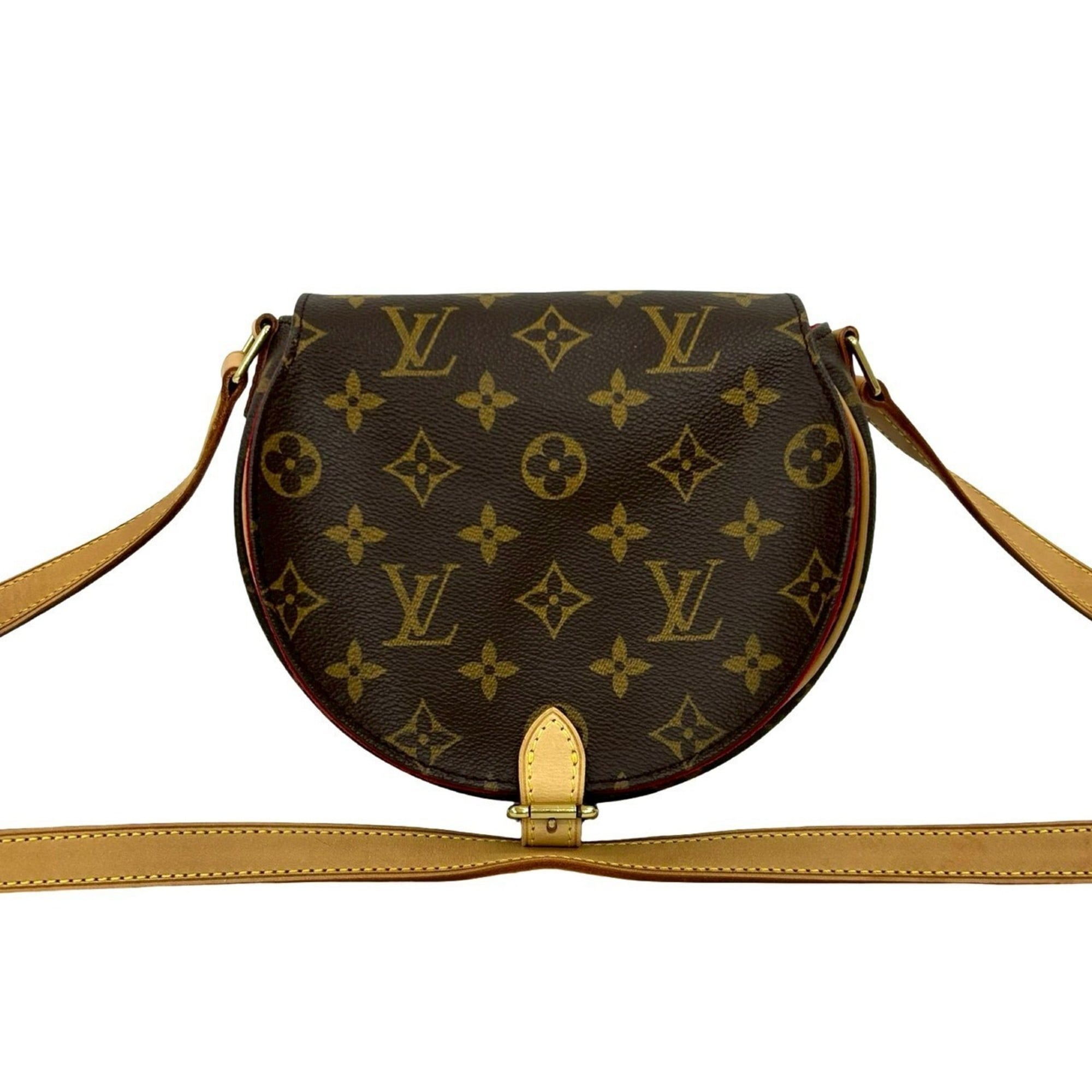 Louis Vuitton Brown Leather Pvc Pochette Shoulder Bag (Pre-Owned)