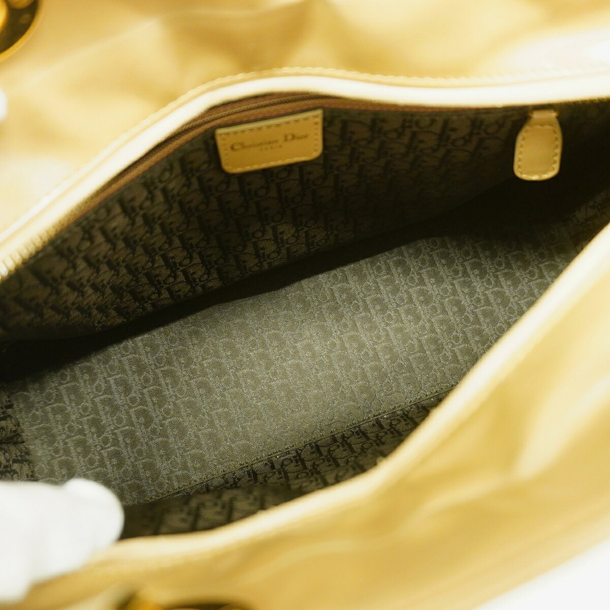 Christian Dior Beige Handbag (Pre-Owned)