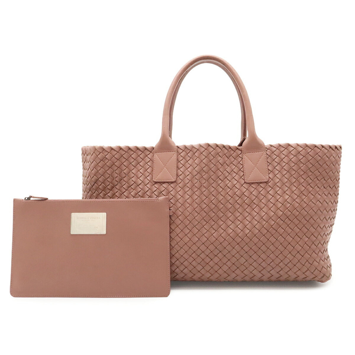 Bottega Veneta Intrecciato Leather Tote Bag (Pre-Owned)