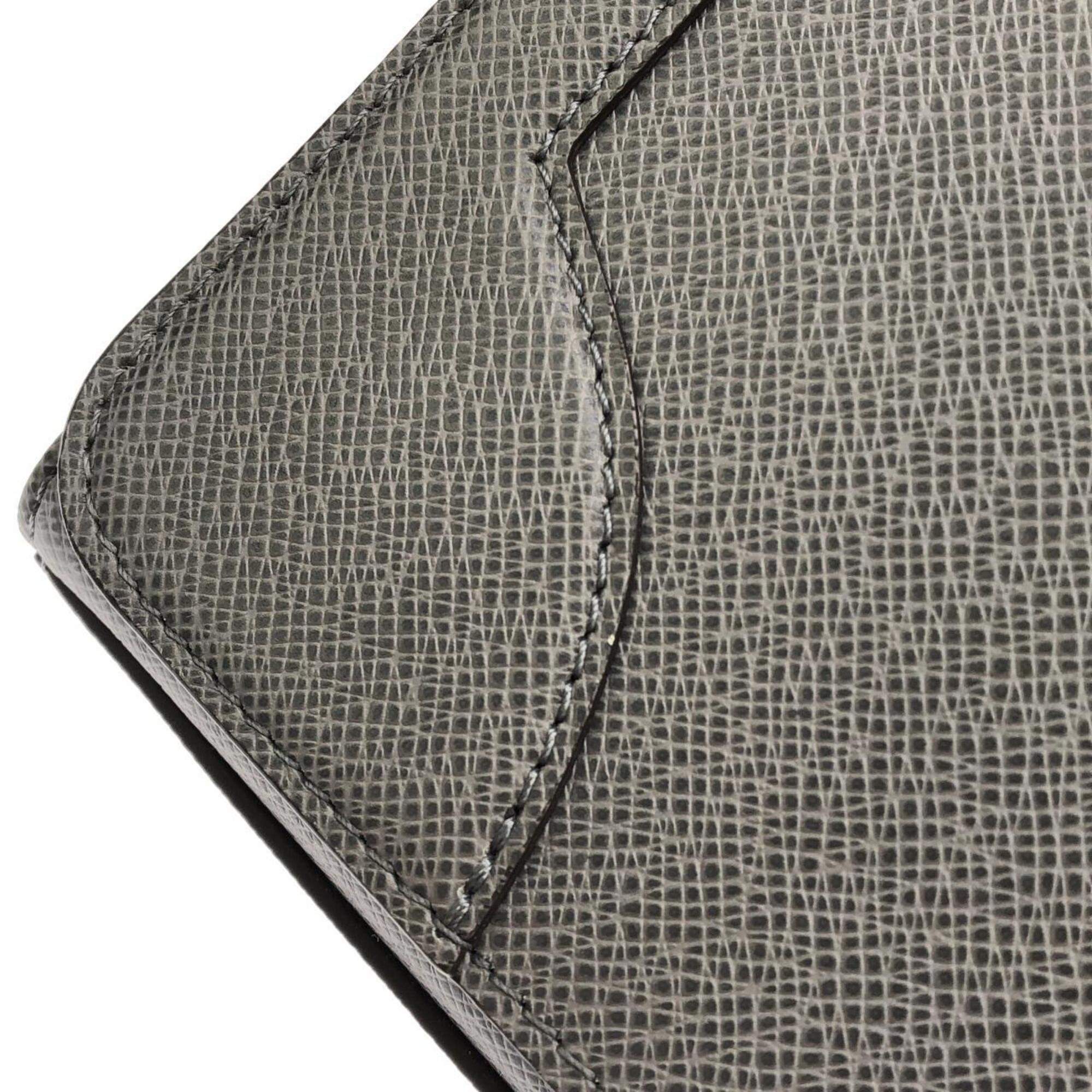 Louis Vuitton Gris Leather Shoulder Bag (Pre-Owned)