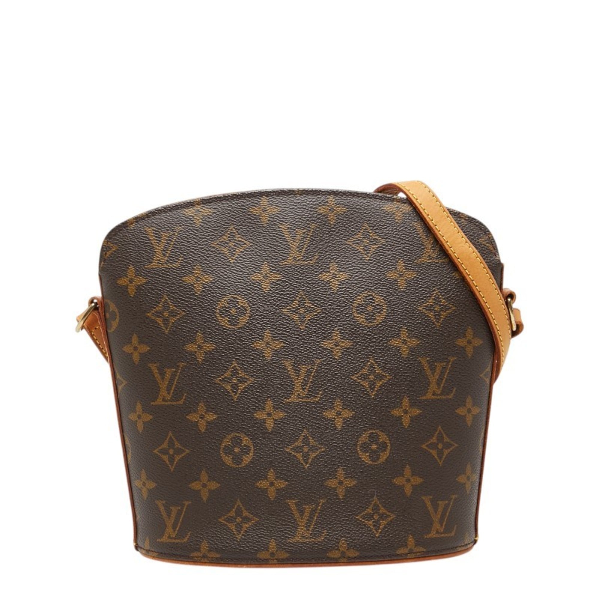 Louis Vuitton Monogram Brown Pvc Leather Shoulder Bag (Pre-Owned)