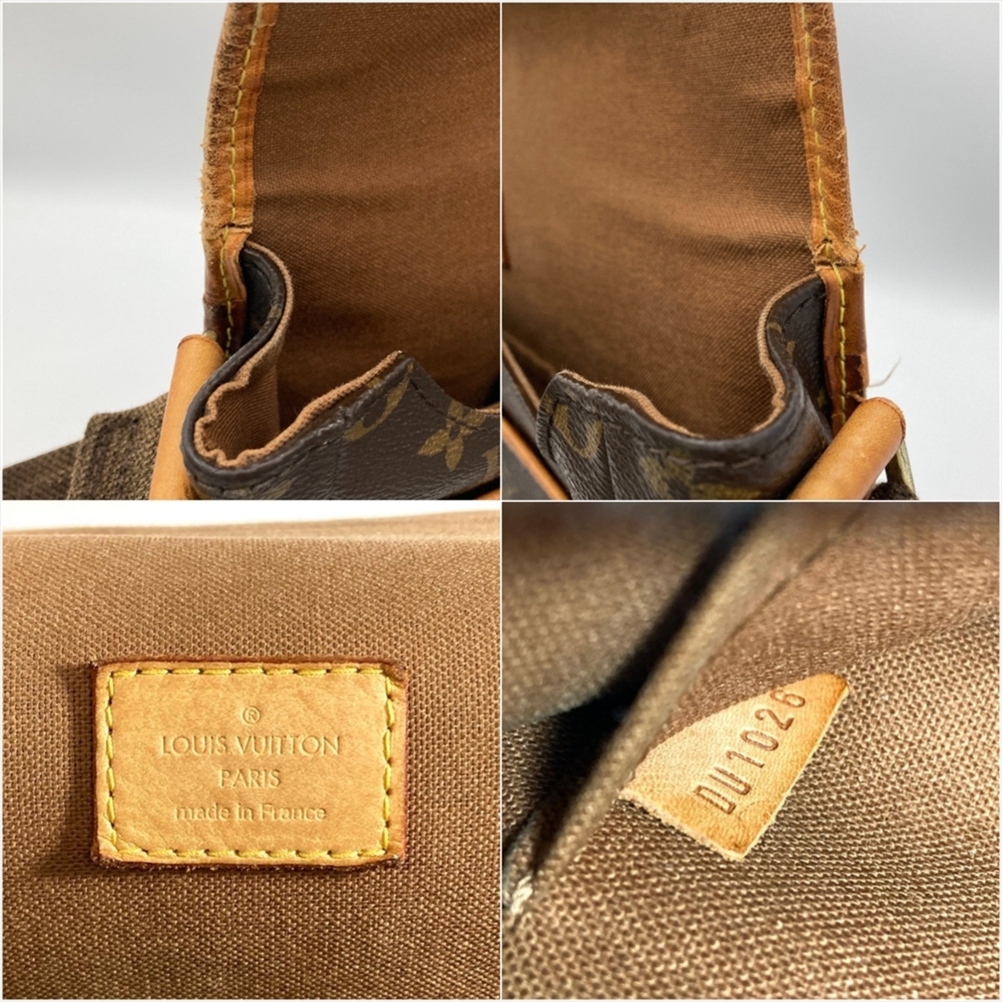 Louis Vuitton Brown Monogram Canvas Messenger Bag Shoulder Bag (Pre-Owned)