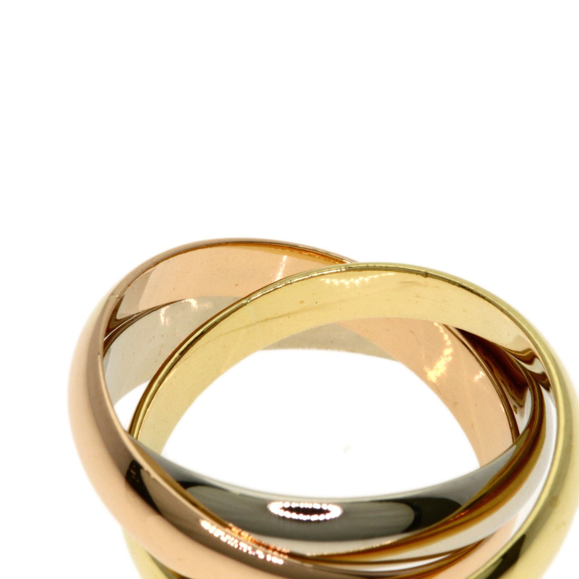 Cartier Trinity Yellow Gold (18K) Pink Gold (18K) White Gold (18K) Band Ring (Pre-Owned)