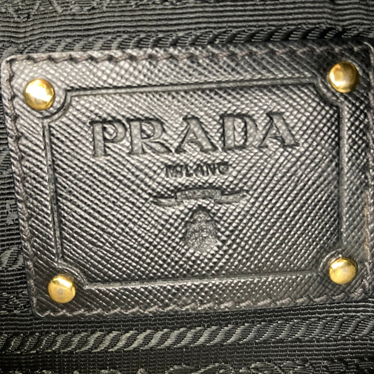 Prada Black Nylon Shoulder Bag (Pre-Owned)