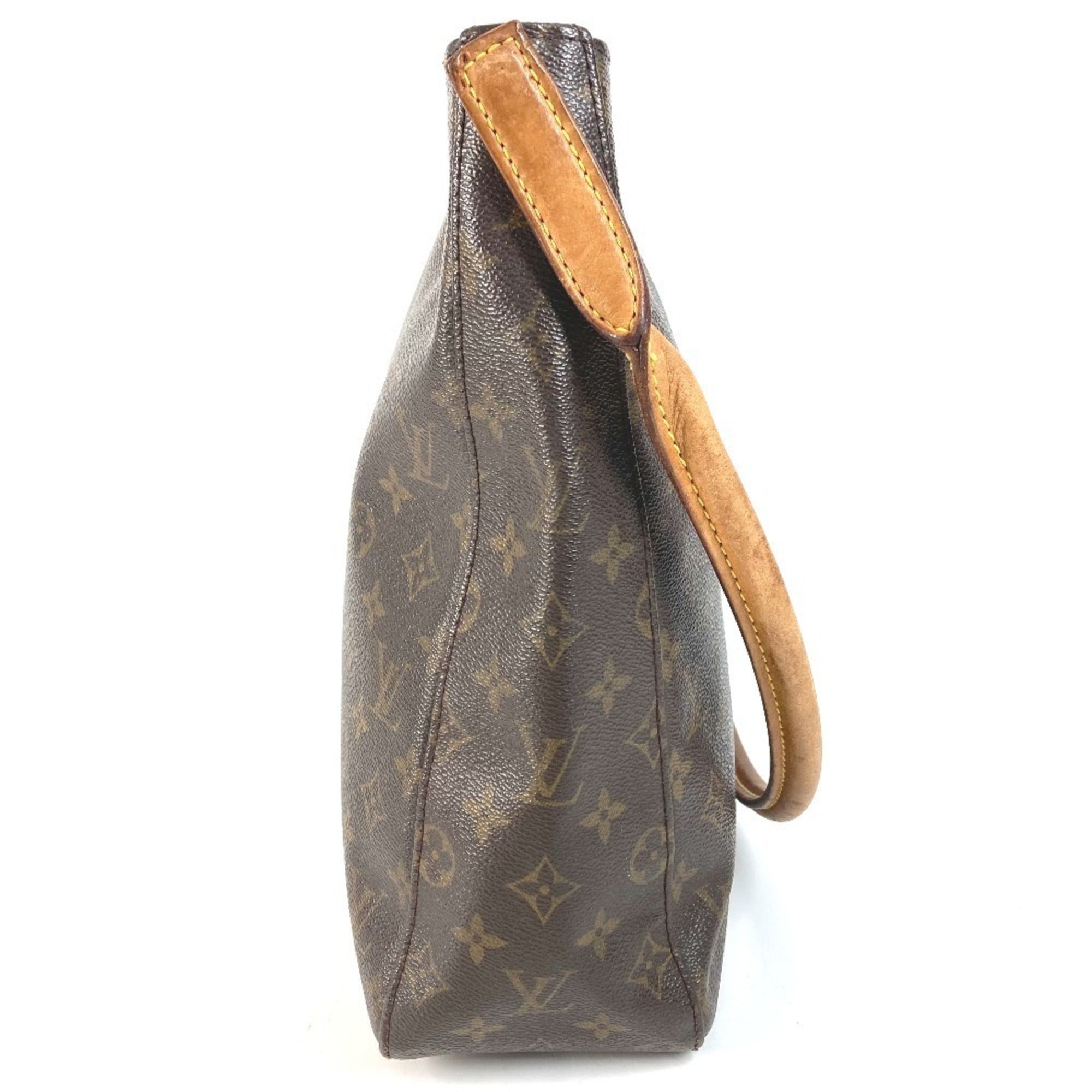 Louis Vuitton Brown Monogram Handbag Shoulder Bag (Pre-Owned)