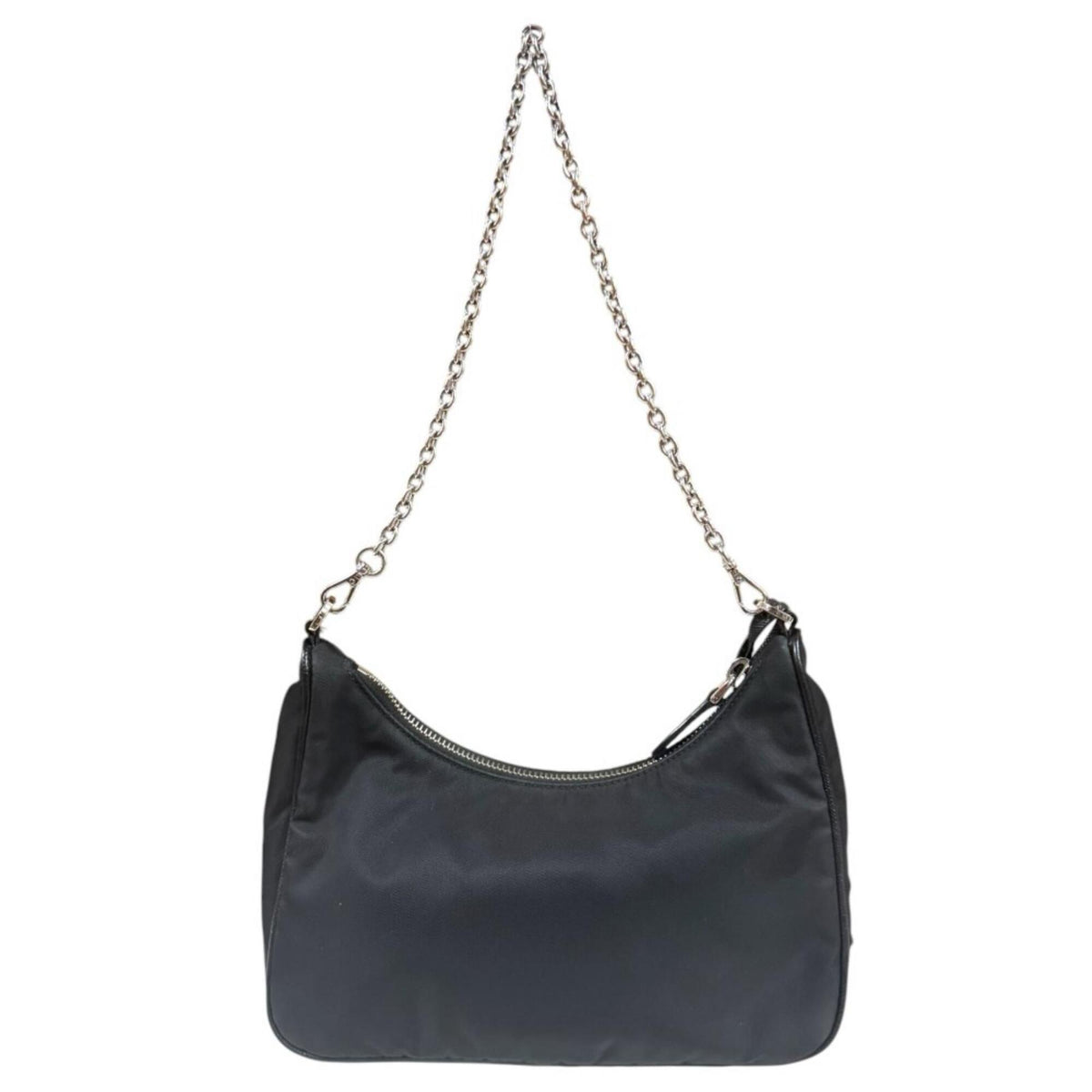 Prada Black Nylon Shoulder Bag (Pre-Owned)