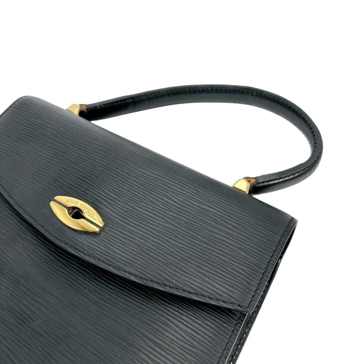 Louis Vuitton Black Epi Leather Handbag (Pre-Owned)