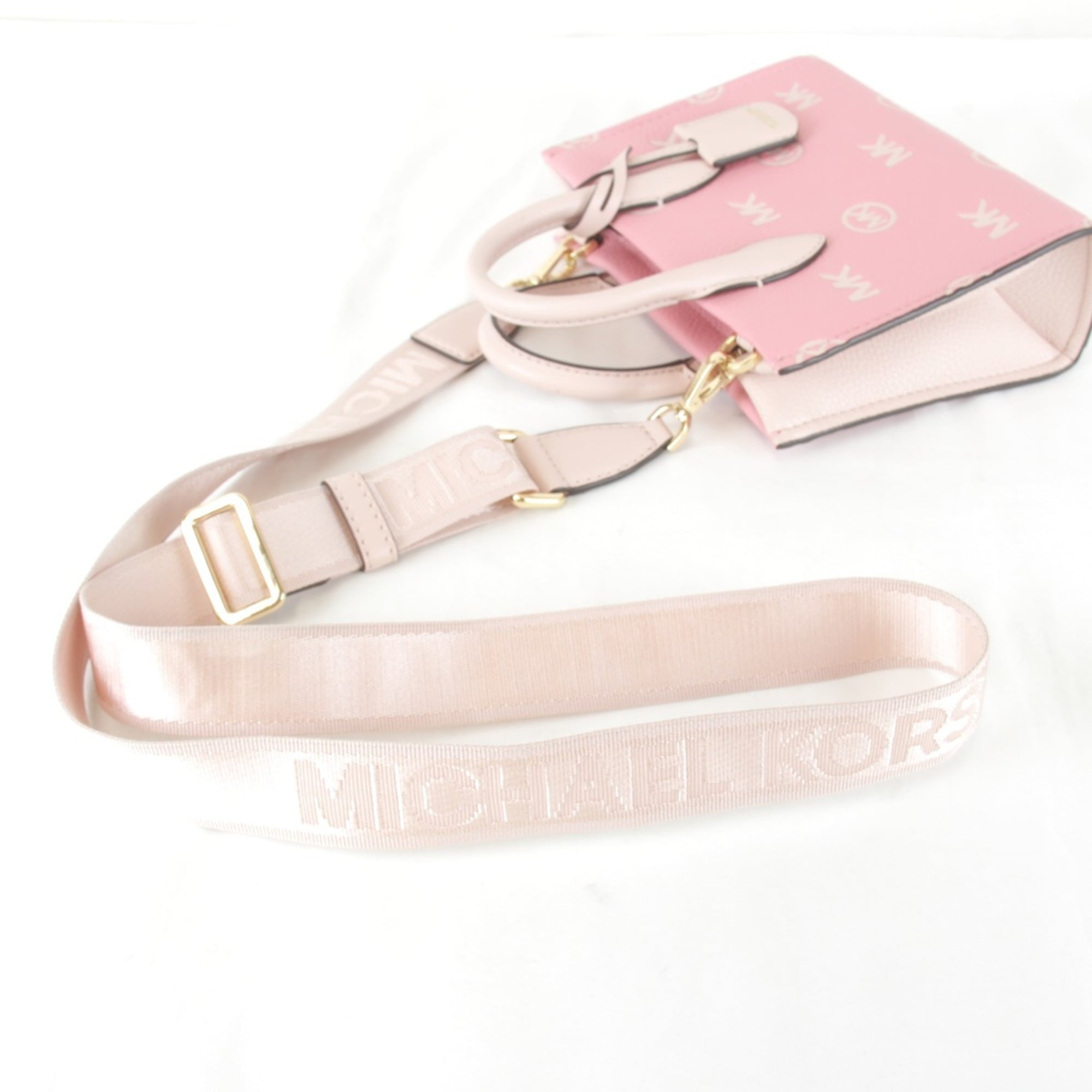 Michael Kors Pink Leather Shoulder Bag (Pre-Owned)