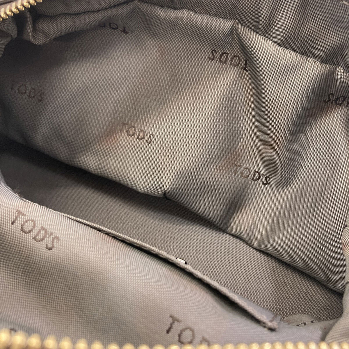 Tod's Brown Fur Handbag (Pre-Owned)