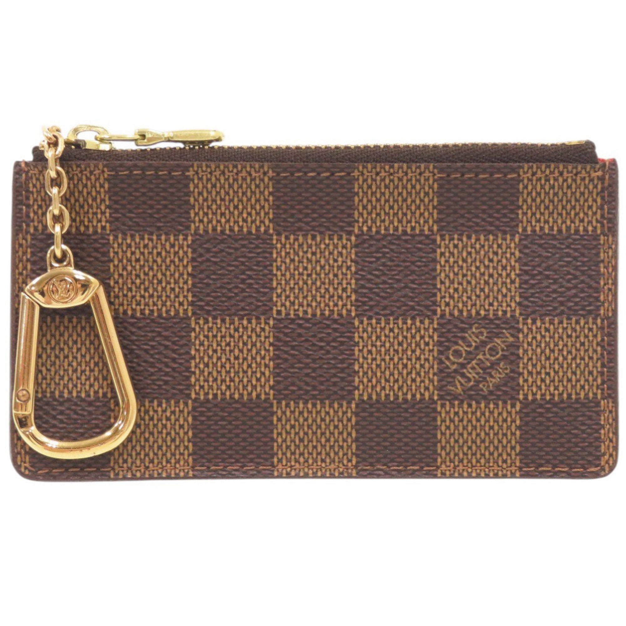 Louis Vuitton Brown Damier Canvas Coin Purse/Coin Case (Pre-Owned)