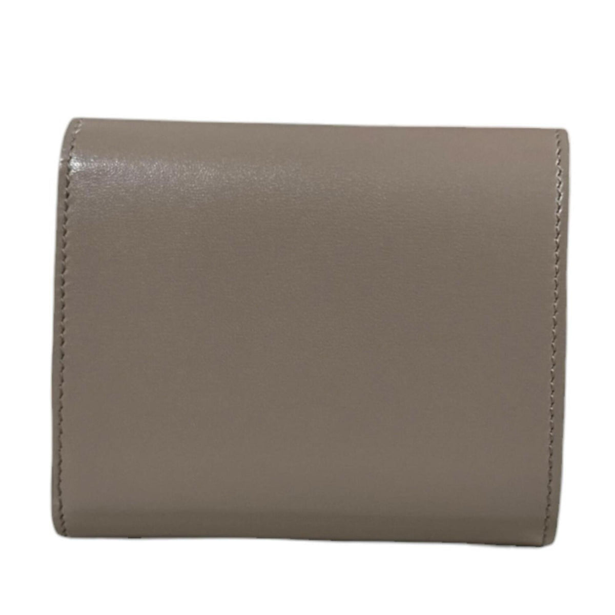 Celine Beige Leather Wallet (Tri-Fold) (Pre-Owned)