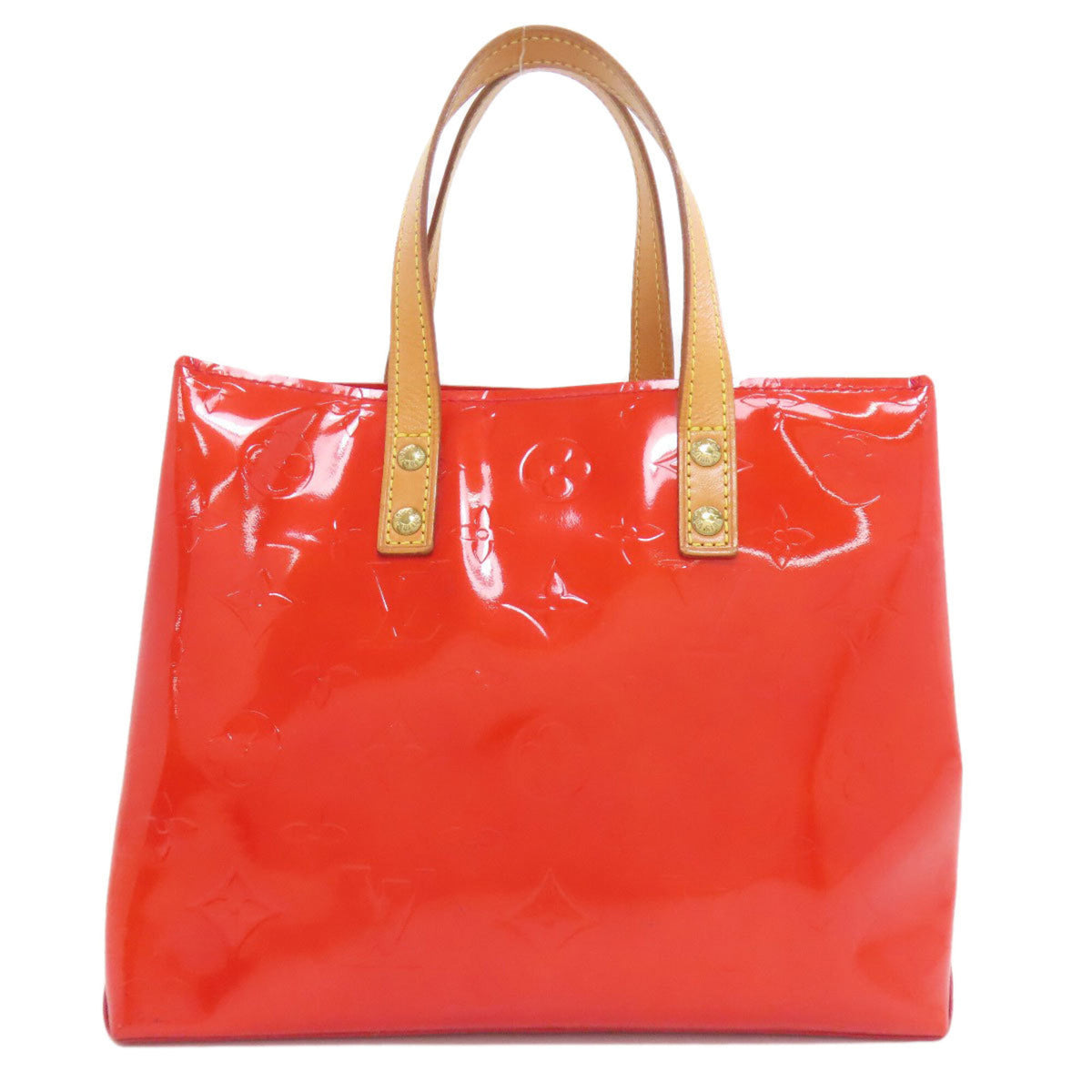 Louis Vuitton Vernis Red Color Vernis Handbag (Pre-Owned)