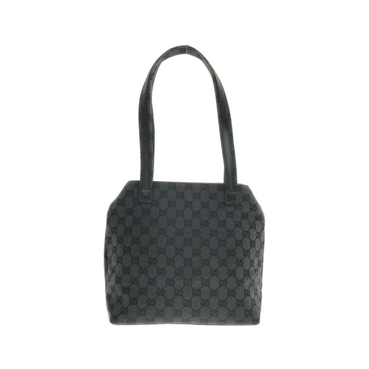 Gucci Black Gg Canvas Handbag (Pre-Owned)