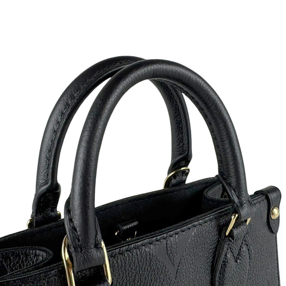 Louis Vuitton Noir Monogram Empreinte Handbag Shoulder Bag (Pre-Owned)