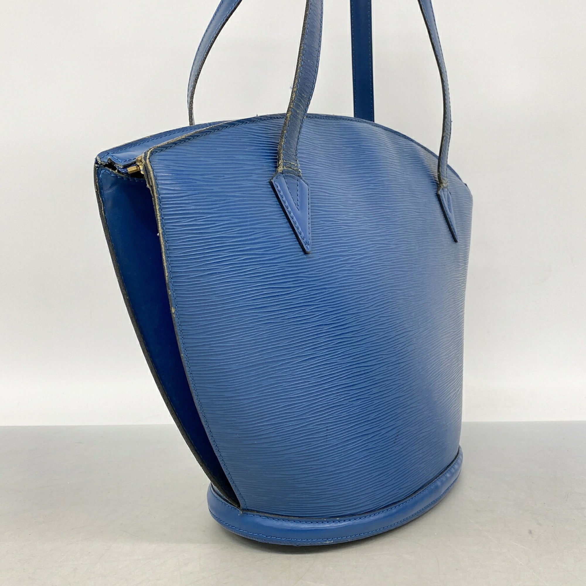 Louis Vuitton Toledo Blue Shoulder Bag (Pre-Owned)