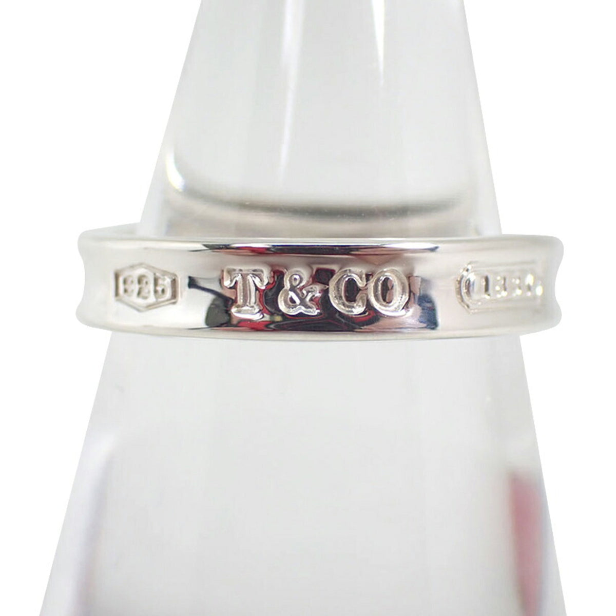 Tiffany Sterling Silver 925 Band Ring (Pre-Owned)