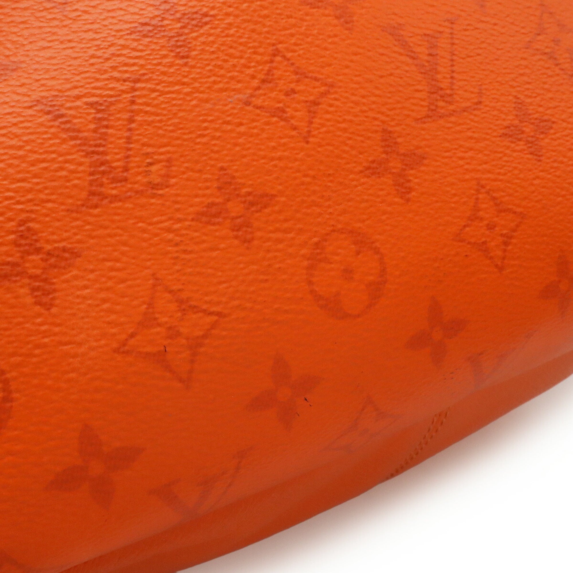 Louis Vuitton Monogram Eclipse Orange Taigarama Backpack (Pre-Owned)