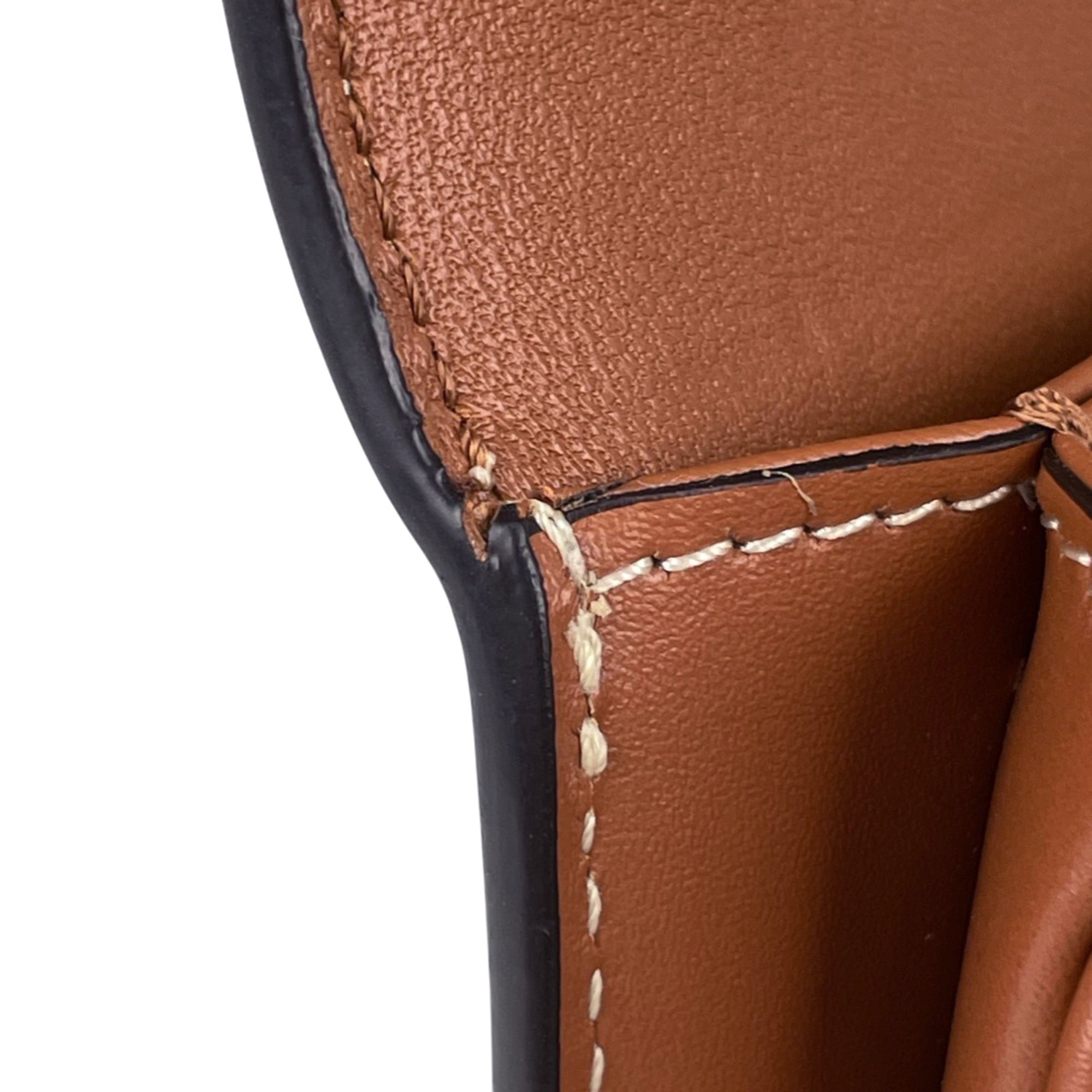 Celine Brown Coated Canvas Leather Handbag Shoulder Bag (Pre-Owned)