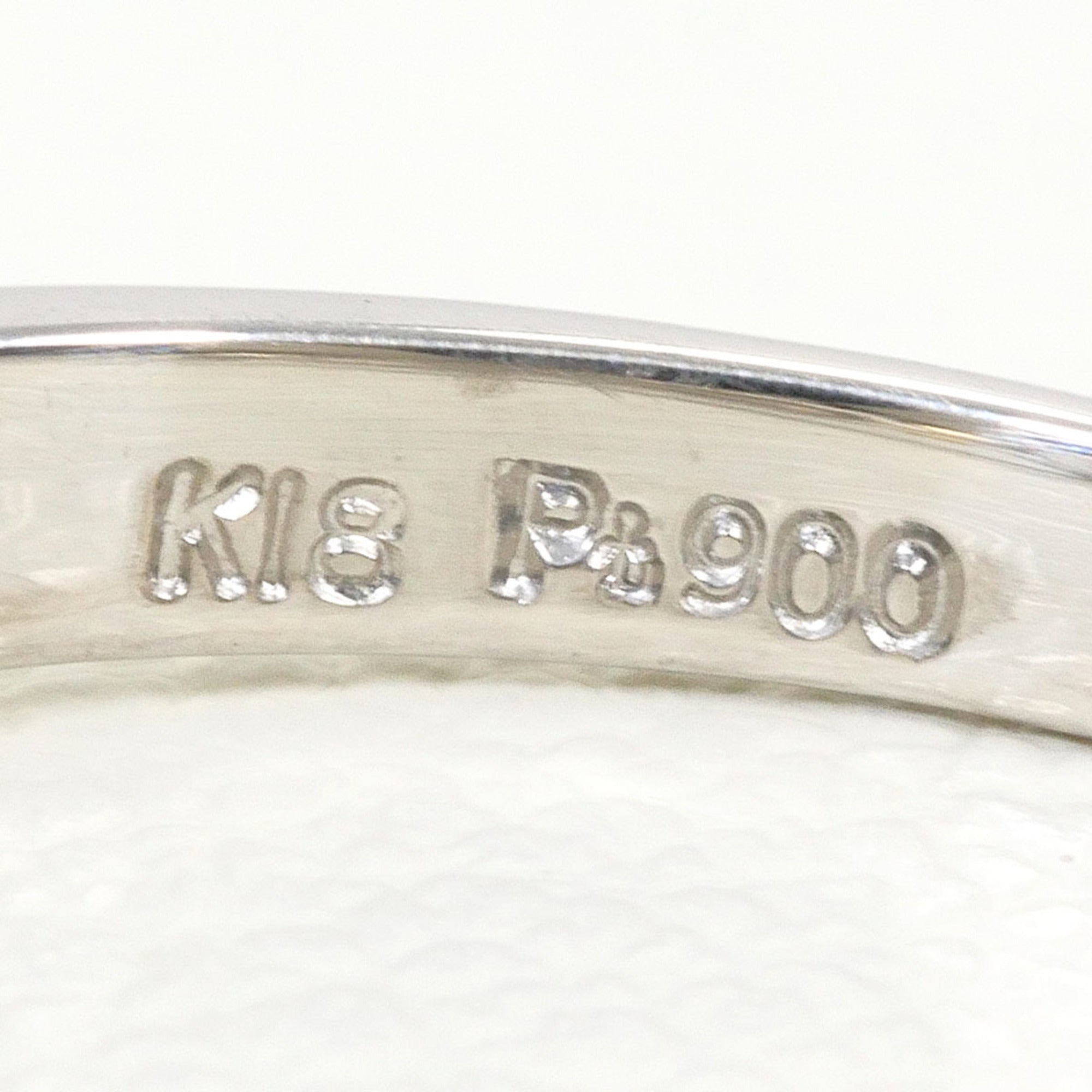 Unbranded Platinum Yellow Gold Yellow Gold (18K) Platinum 900 Band Ring (Pre-Owned)