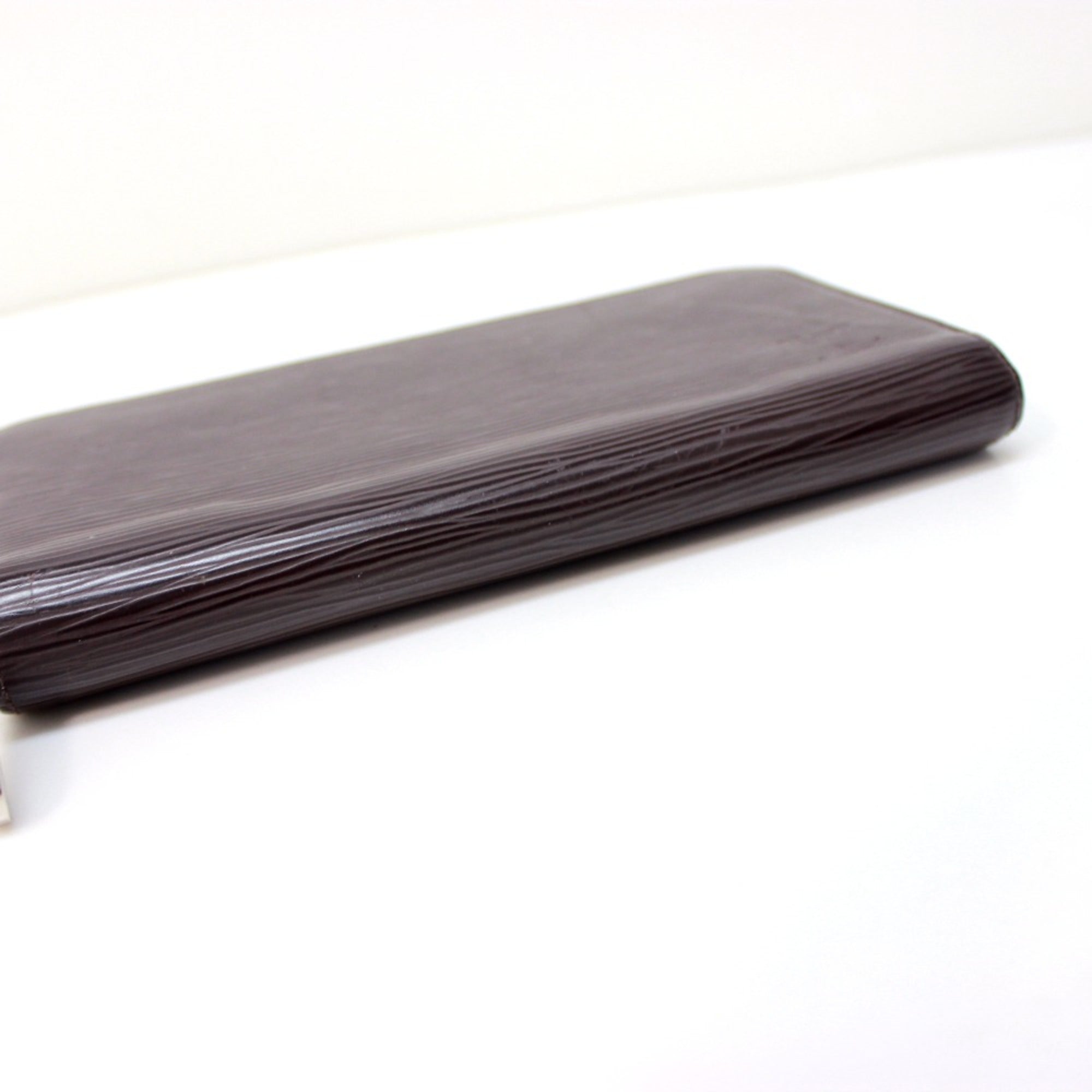 Louis Vuitton Purple Leather Long Wallet (Bi-Fold) (Pre-Owned)