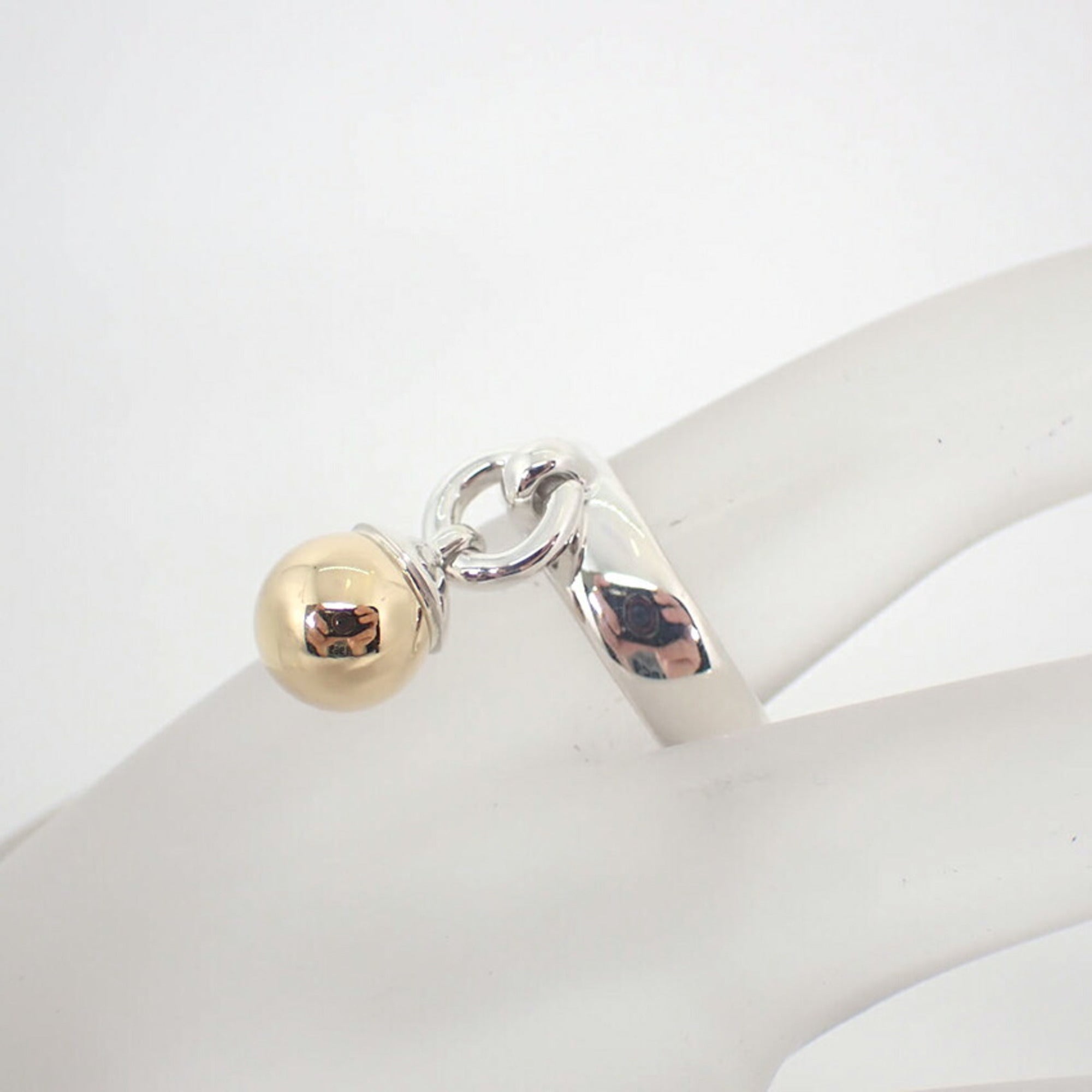 Tiffany Yellow Gold (18K) Sterling Silver 925 Band Ring (Pre-Owned)