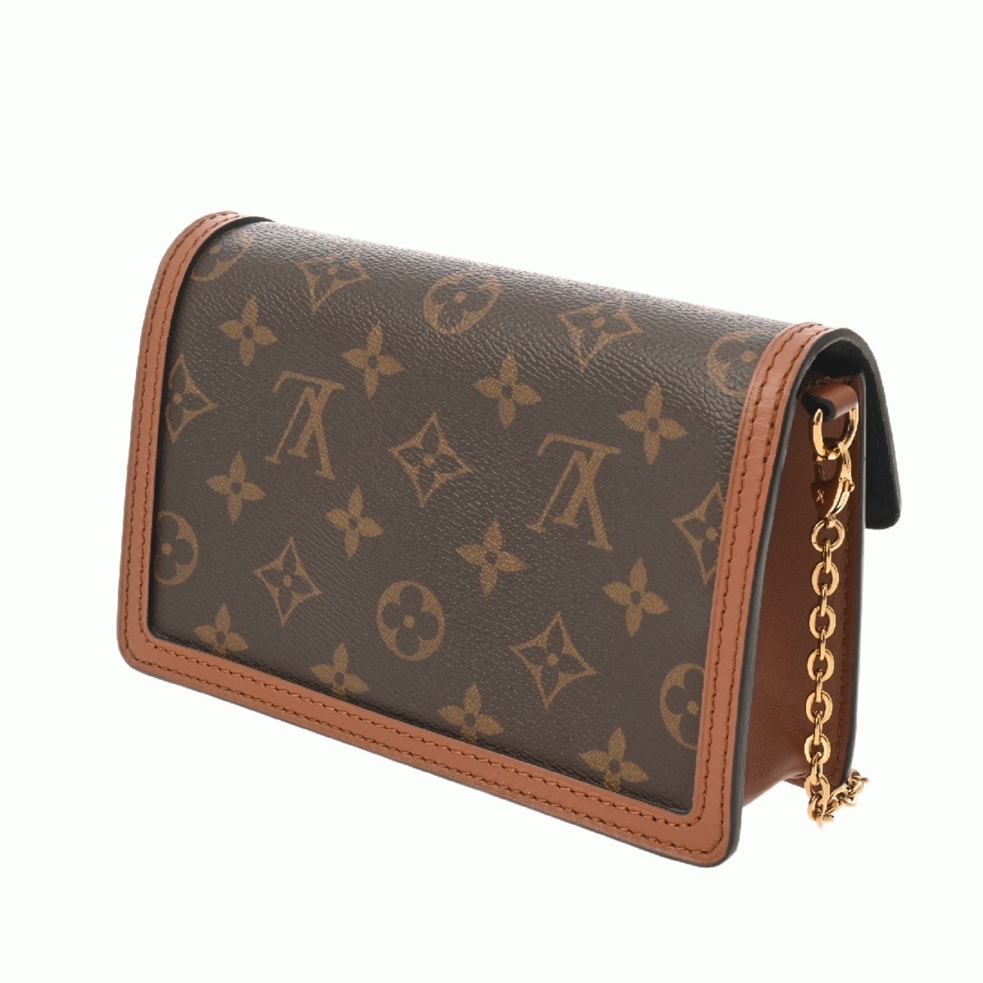 Louis Vuitton Brown Monogram Shoulder Bag (Pre-Owned)