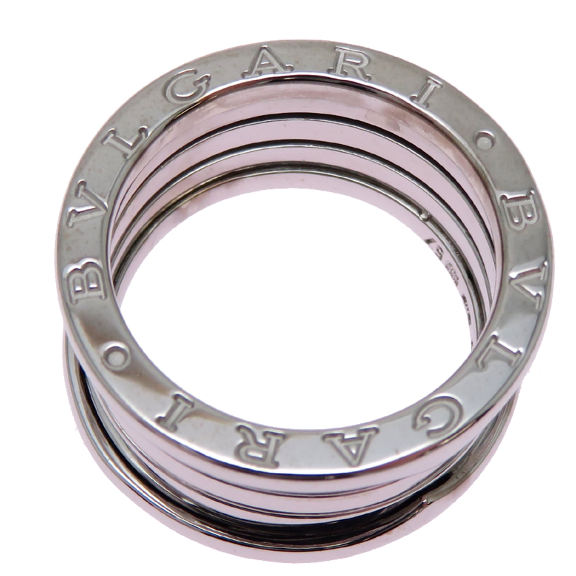 Bvlgari White Gold (18K) Band Ring (Pre-Owned)