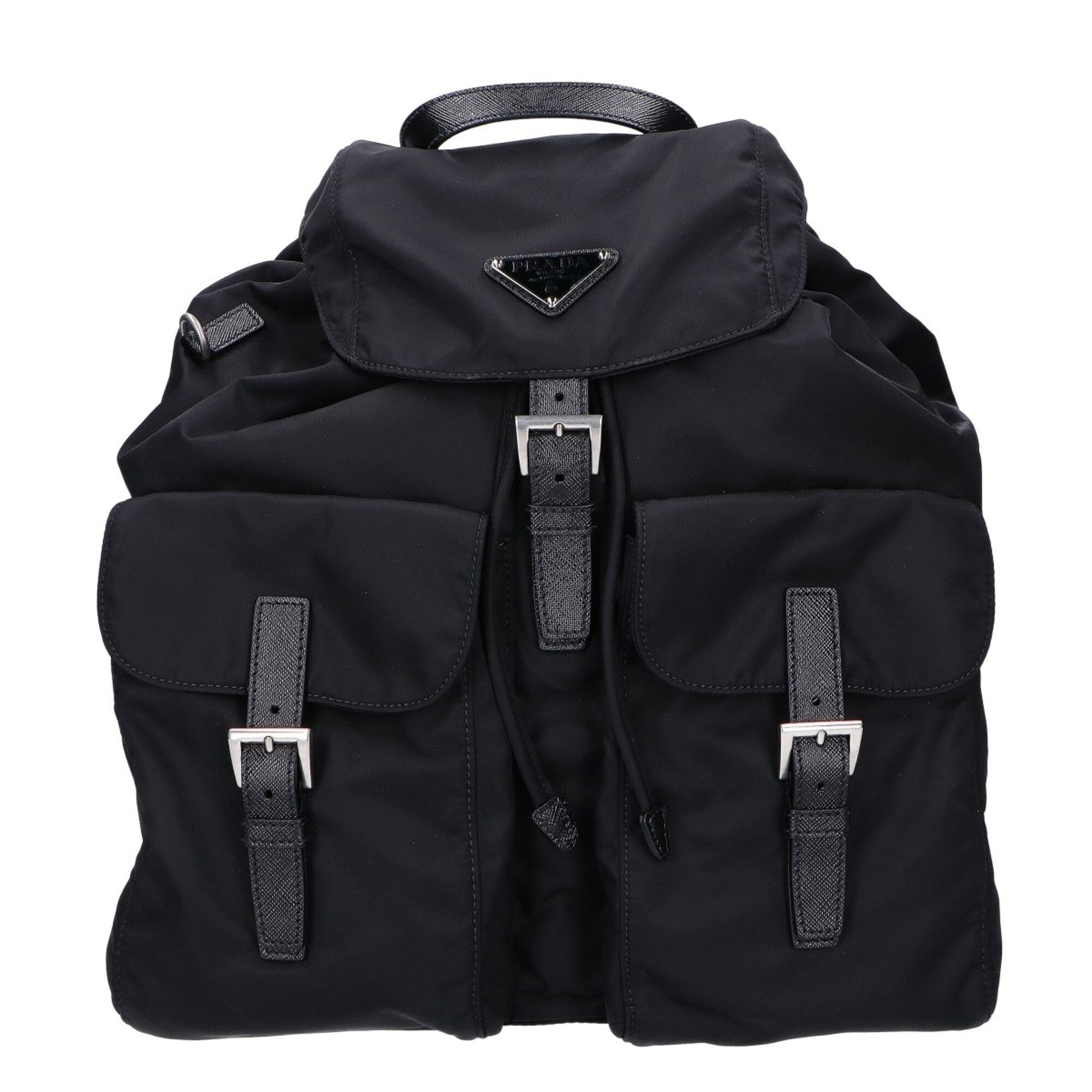 Prada Black Polyamide Shoulder Bag (Pre-Owned)