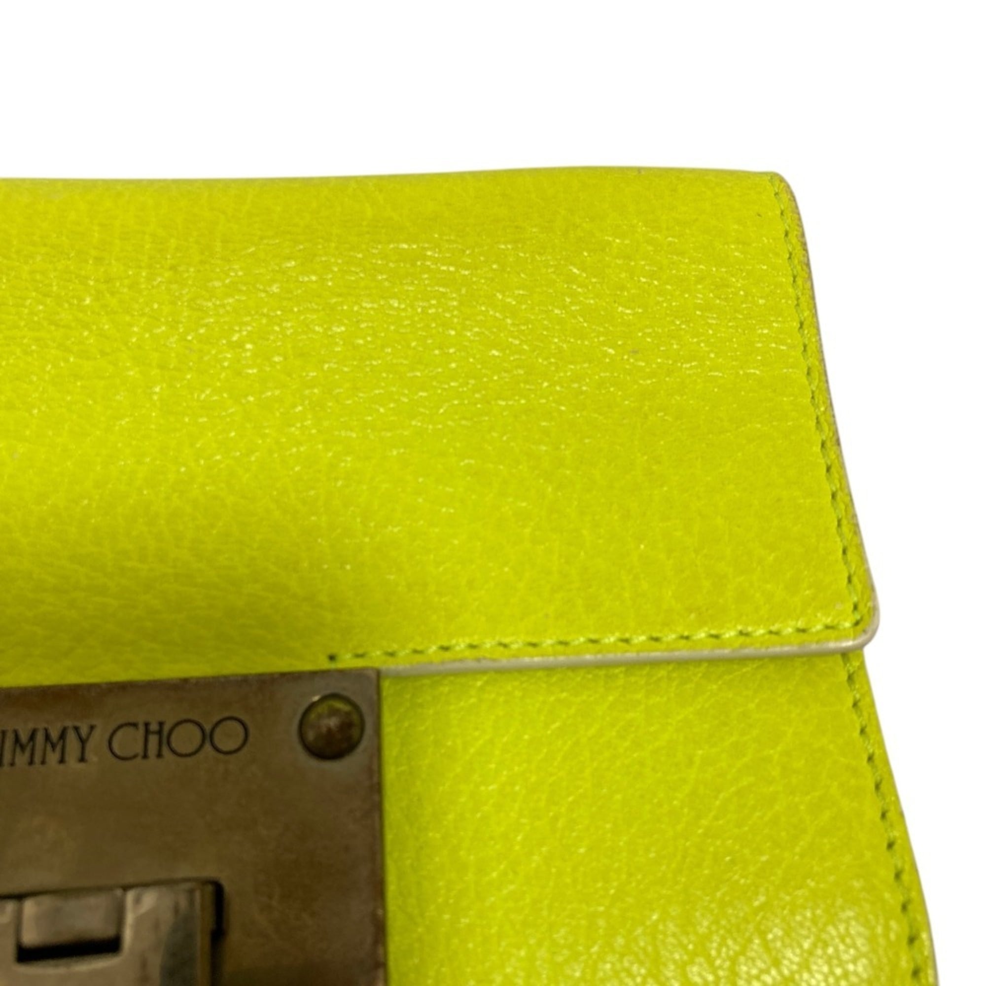Jimmy Choo Yellow Shoulder Bag (Pre-Owned)