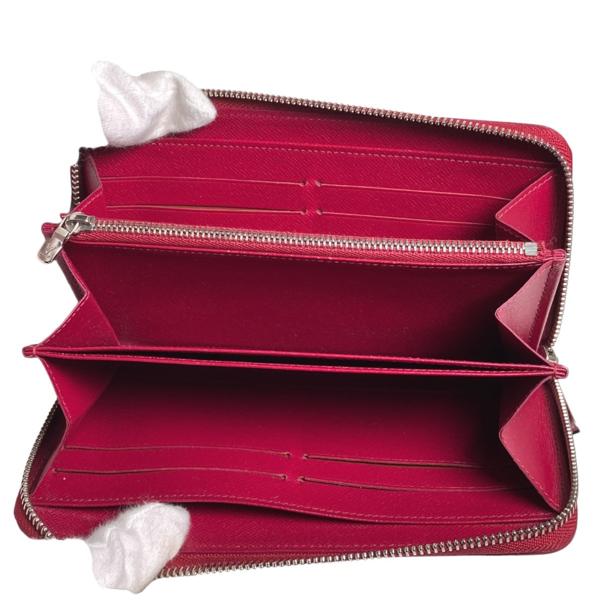 Louis Vuitton Fuchsia Epi Leather Long Wallet (Bi-Fold) (Pre-Owned)