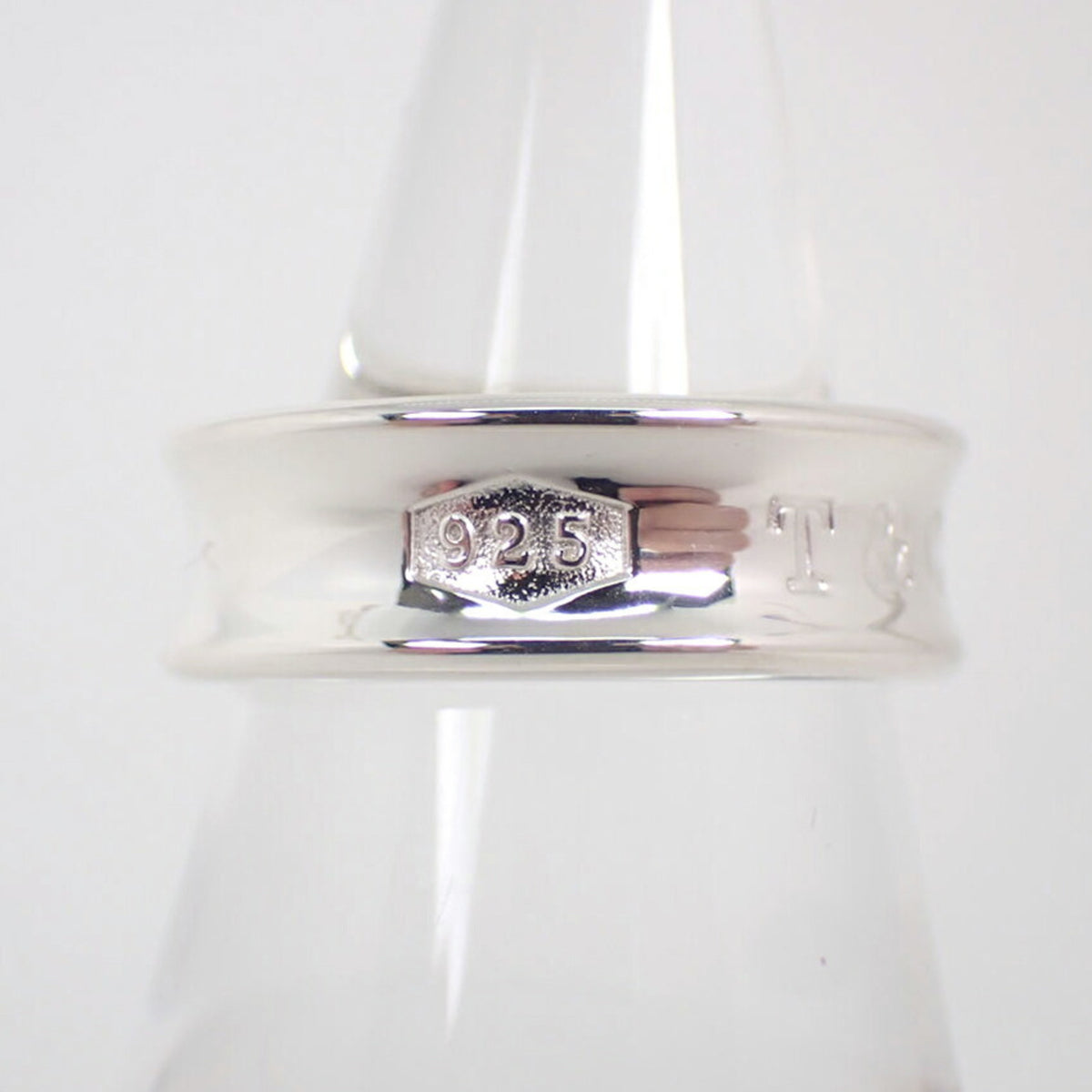 Tiffany Sterling Silver 925 Band Ring (Pre-Owned)