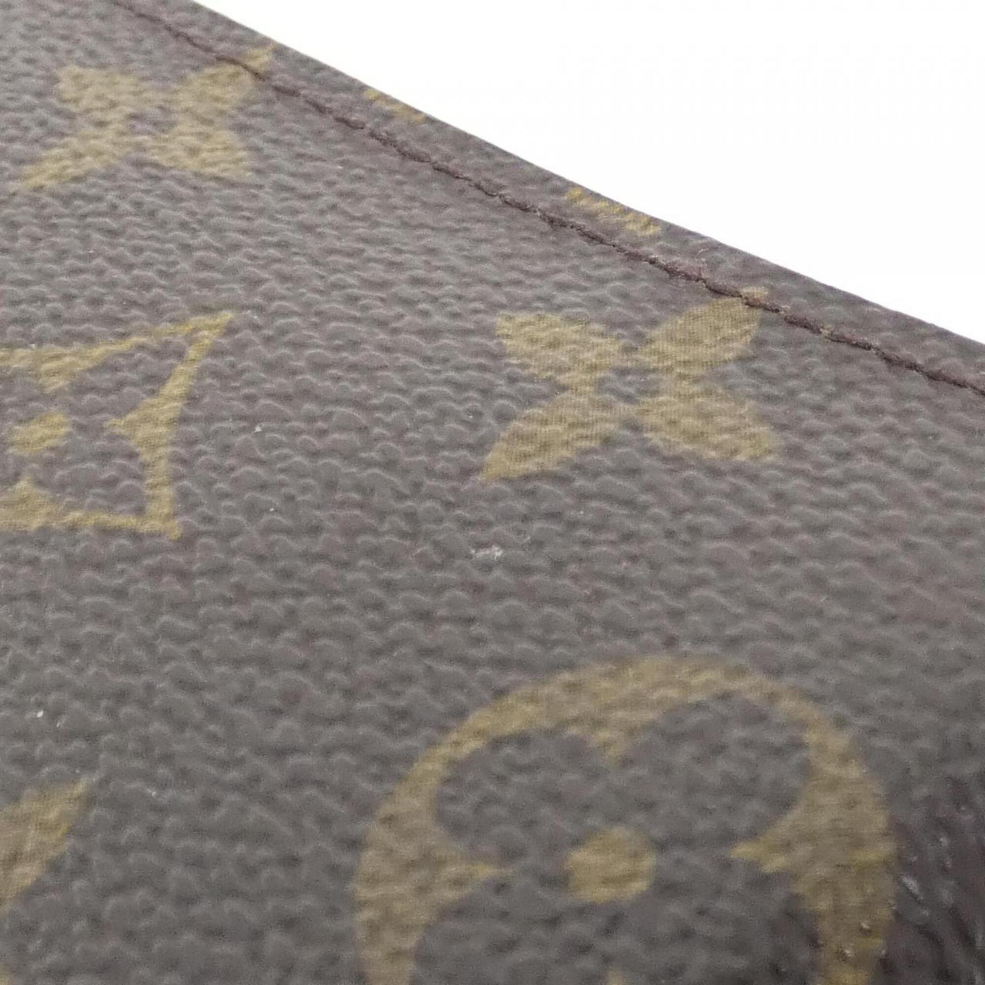 Louis Vuitton Marron Coated Canvas (Pre-Owned)
