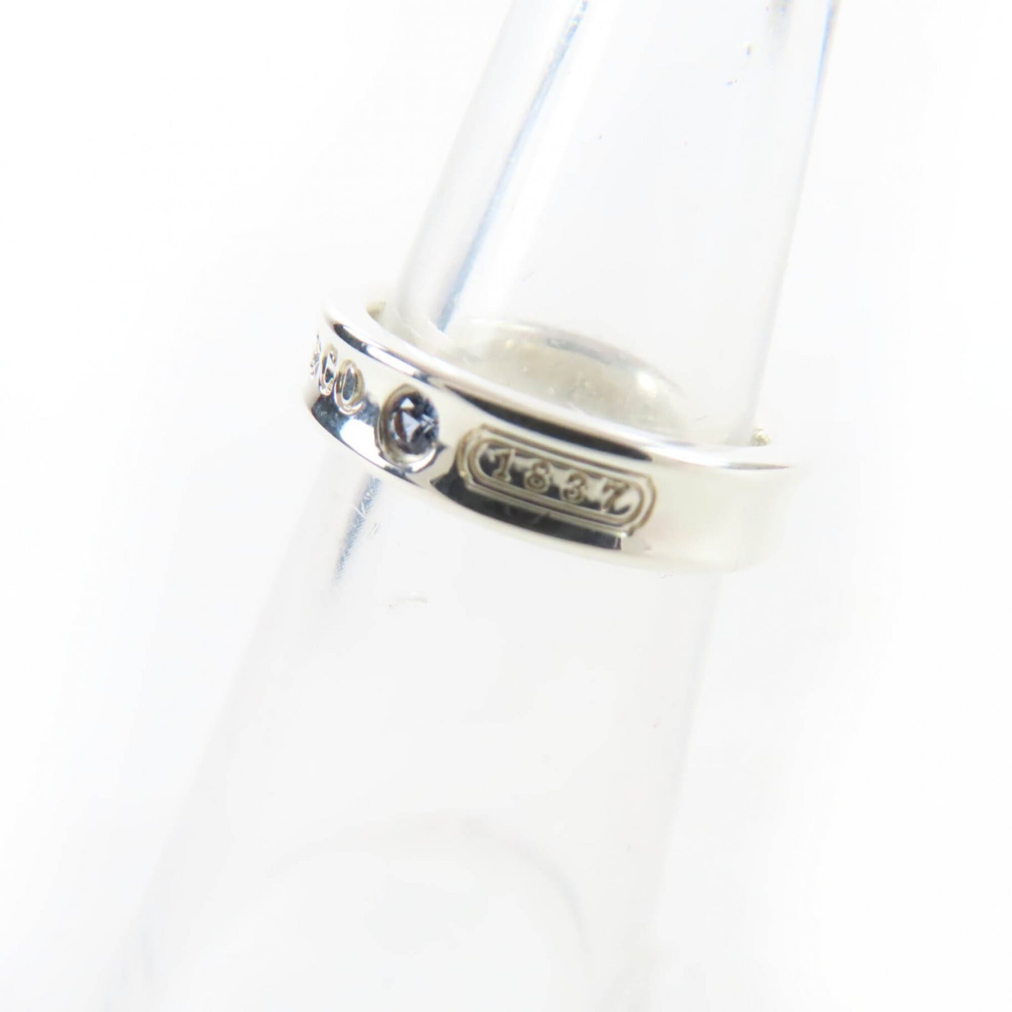 Tiffany Silver Silver 925 Band Ring (Pre-Owned)