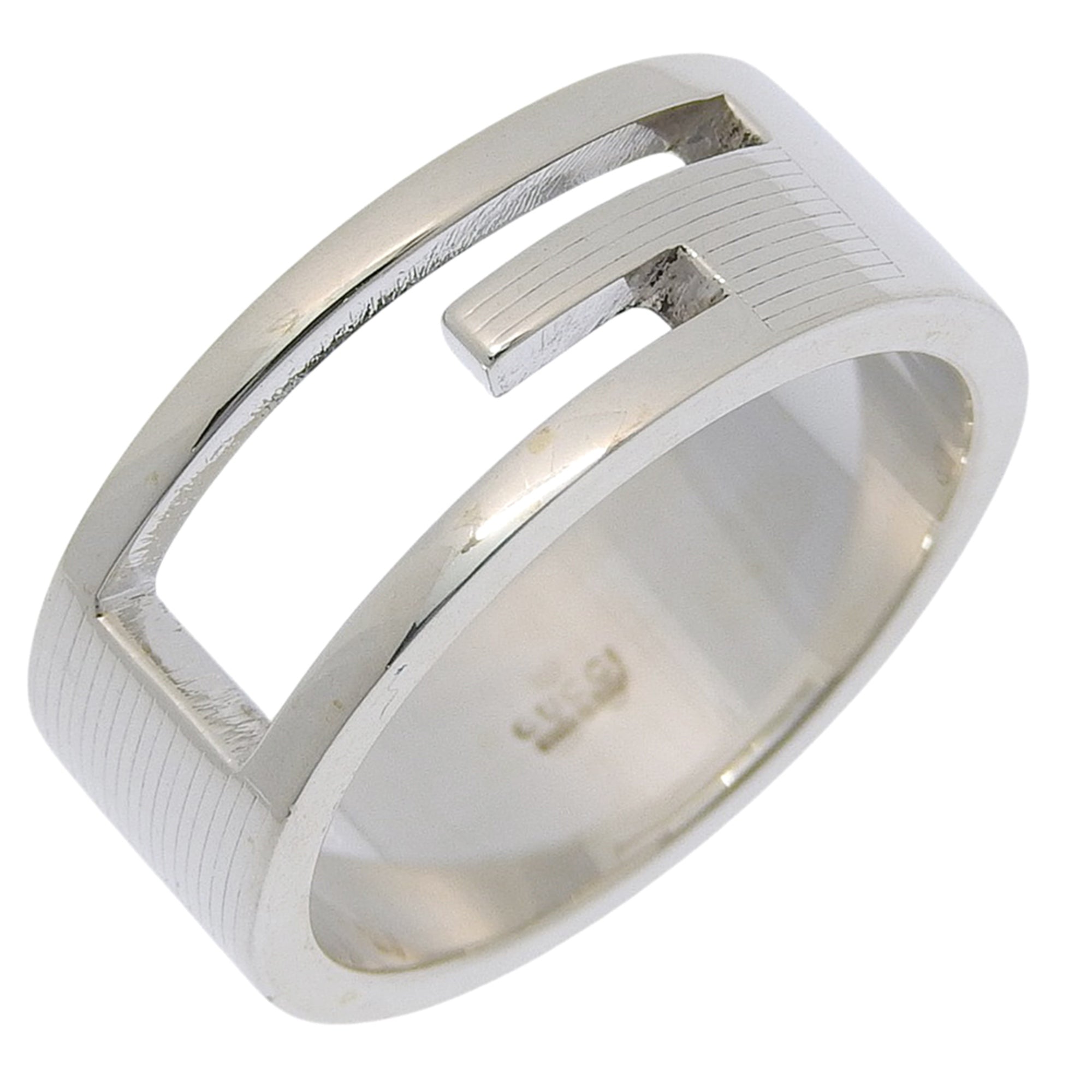 Gucci Silver 925 Band Ring (Pre-Owned)
