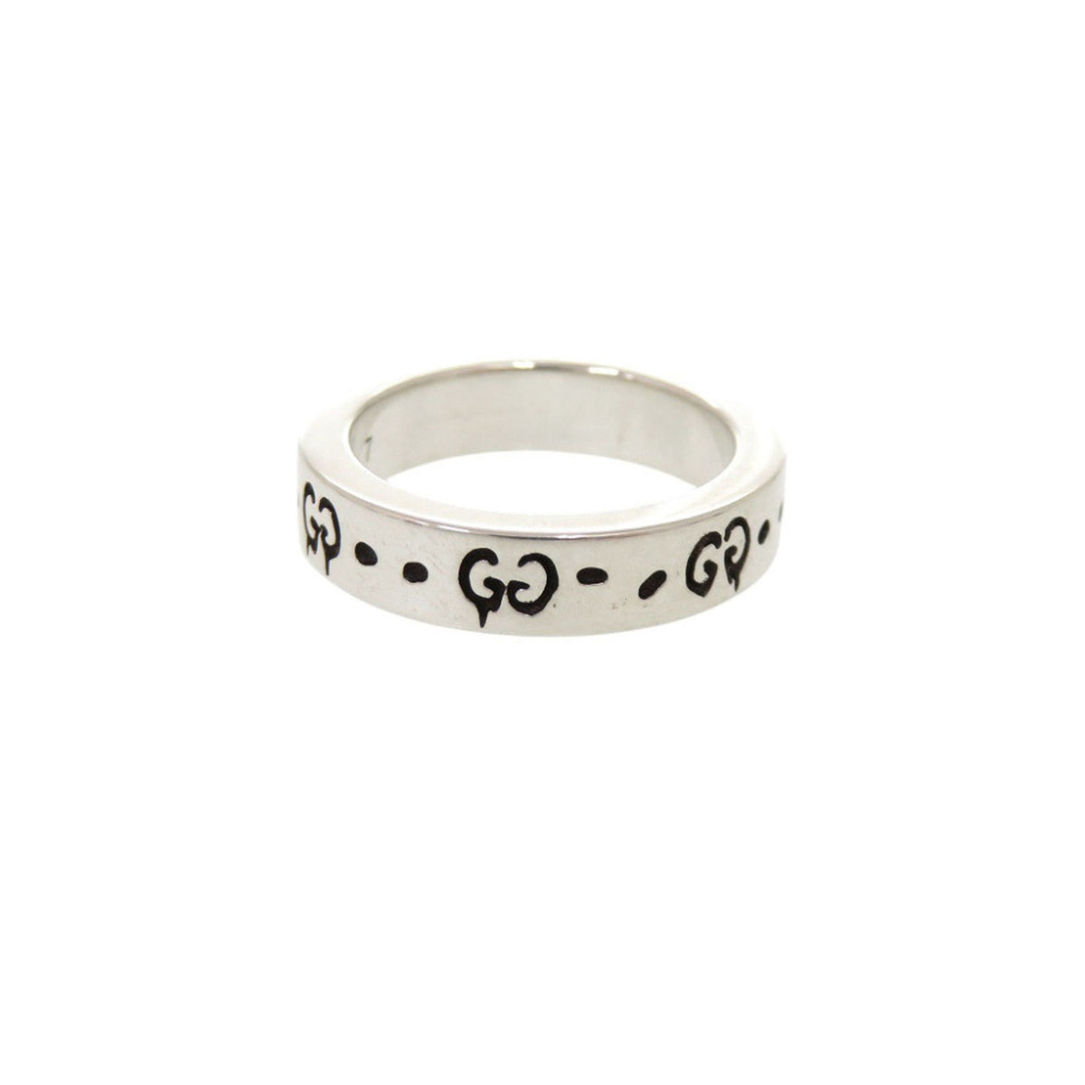 Gucci Silver Silver 925 Band Ring (Pre-Owned)