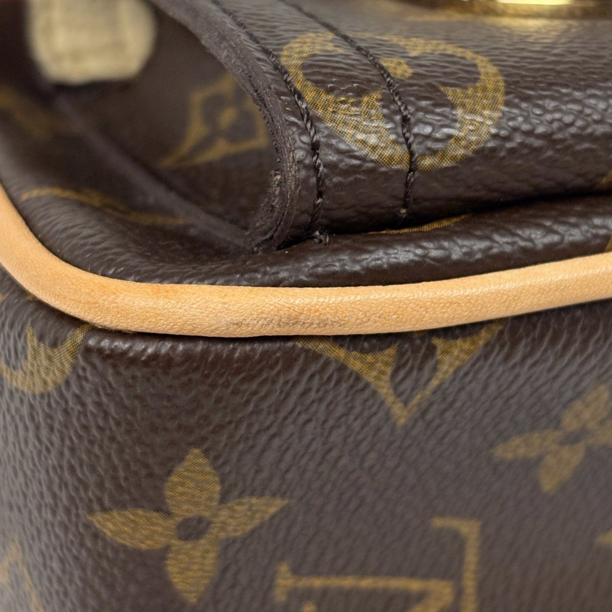 Louis Vuitton Brown Monogram Shoulder Bag (Pre-Owned)