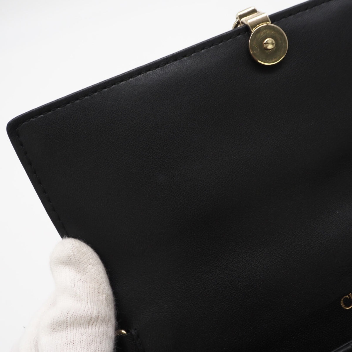 Christian Dior Black Leather Shoulder Bag (Pre-Owned)