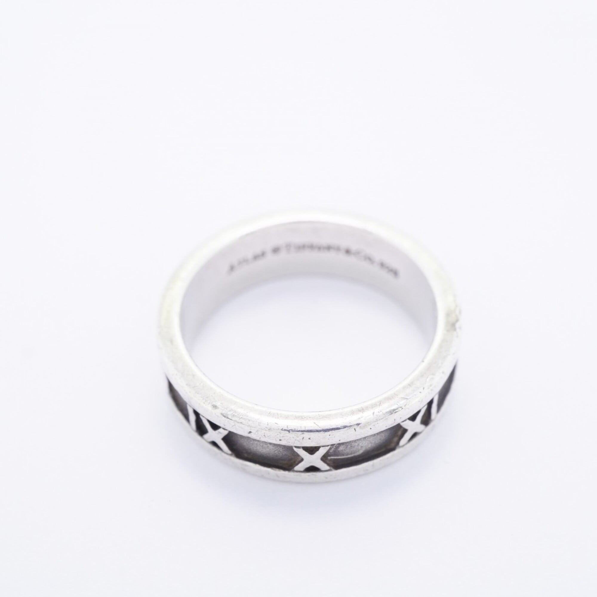 Tiffany Silver 925 Band Ring (Pre-Owned)