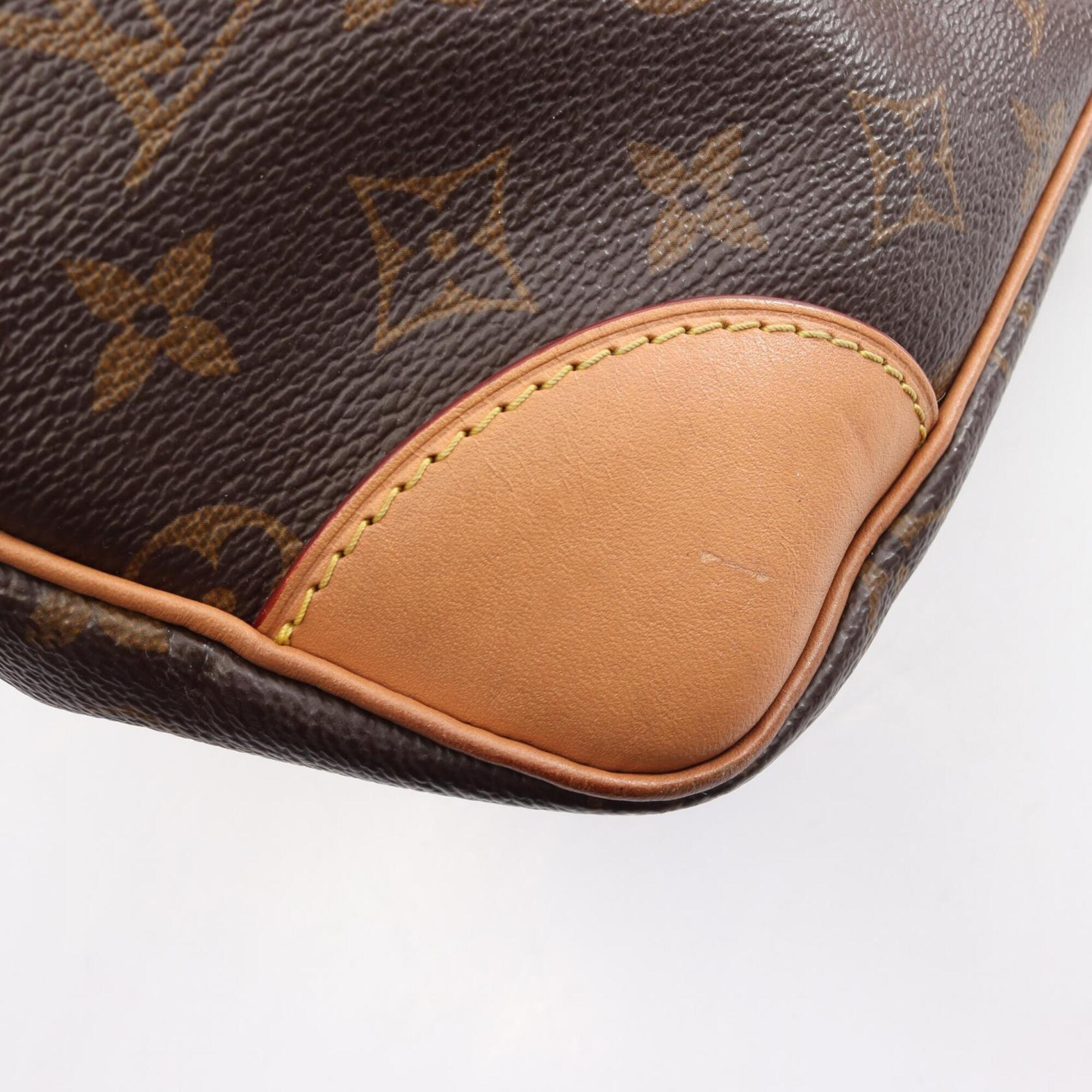 Louis Vuitton Brown Monogram Monogram Leather Handbag Shoulder Bag (Pre-Owned)