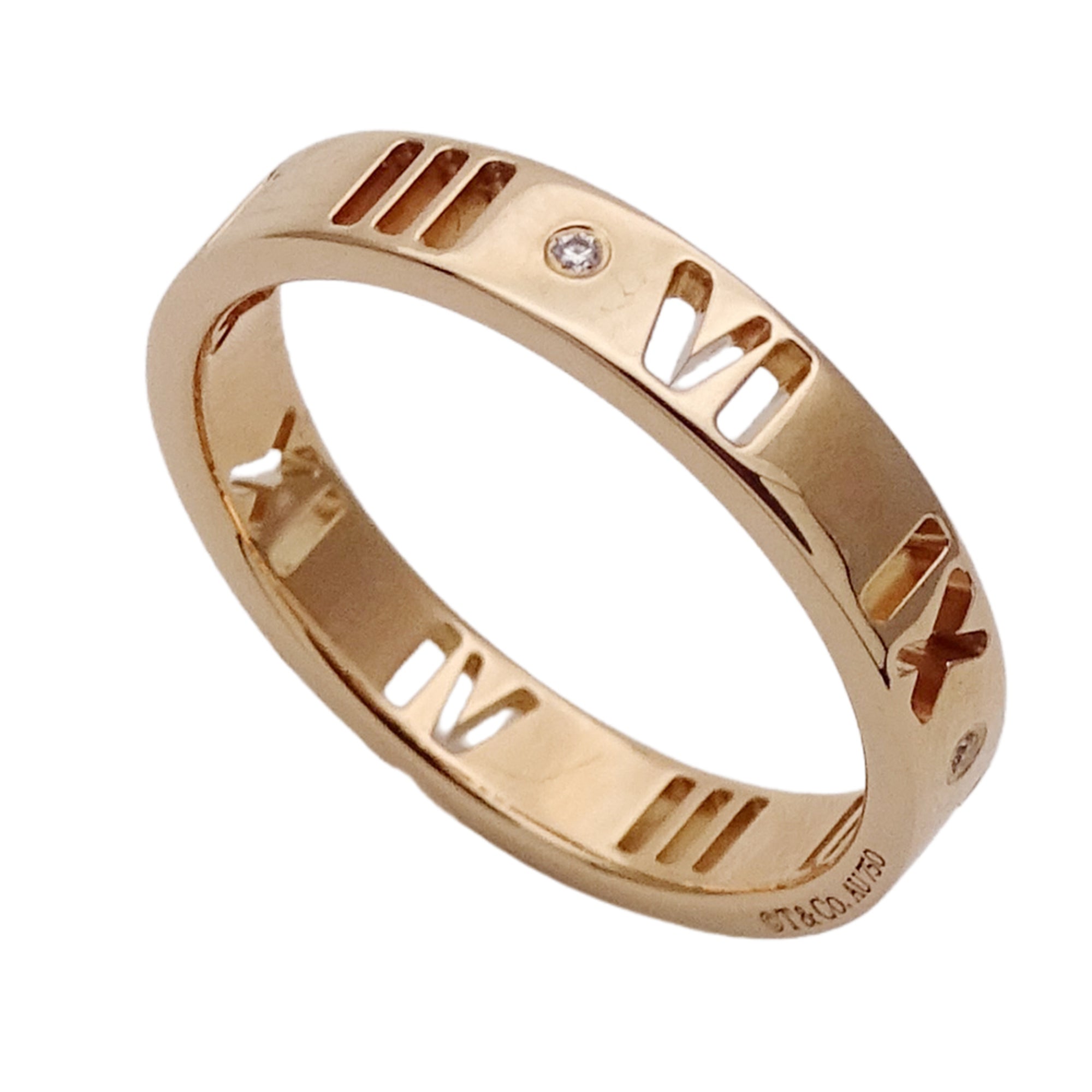 Tiffany Pink Gold Pink Gold (18K) Band Ring (Pre-Owned)