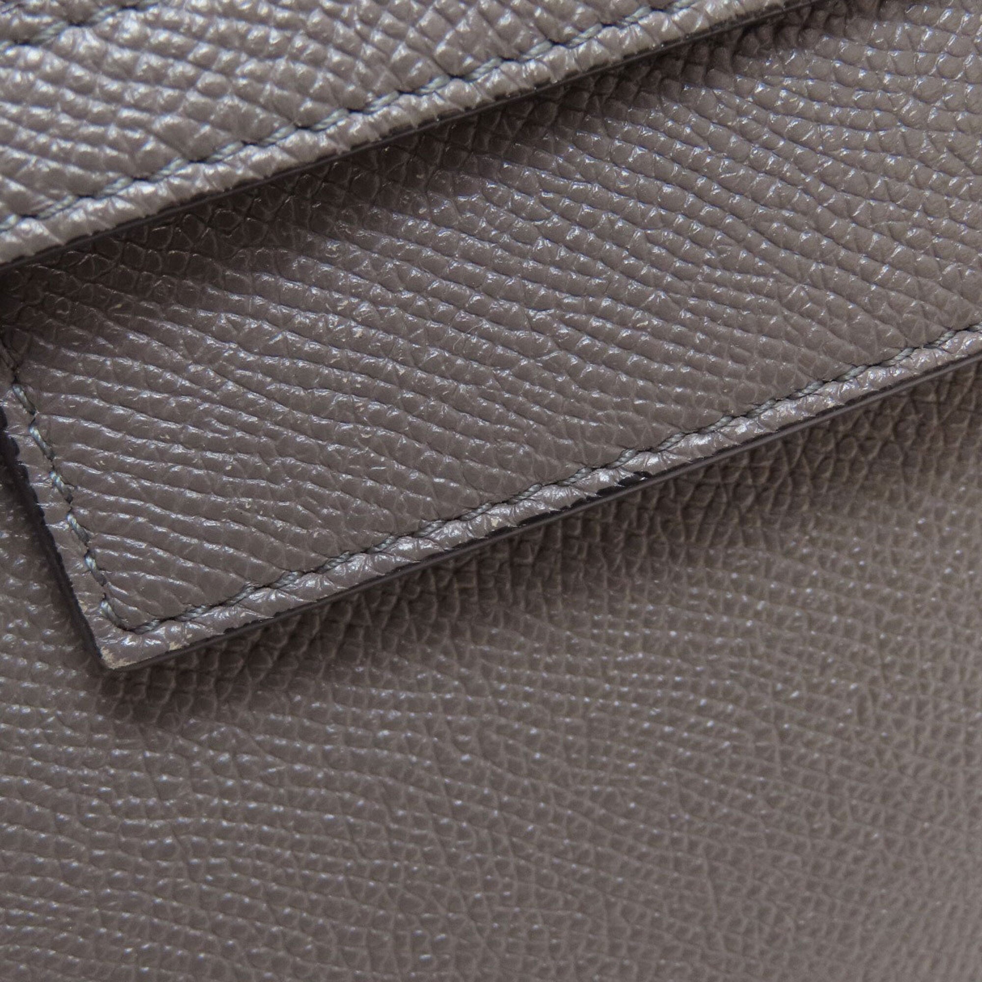 Celine Gray Leather Handbag (Pre-Owned)